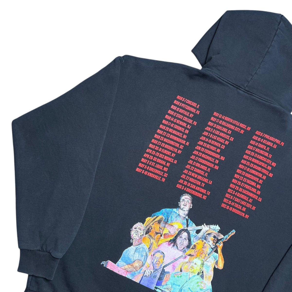 Band Tees 2024 Zach Bryan’s The Quittin Time Tour Sweatshirt Hoodie Size US XL / EU 56 / 4 - 15 Thumbnail