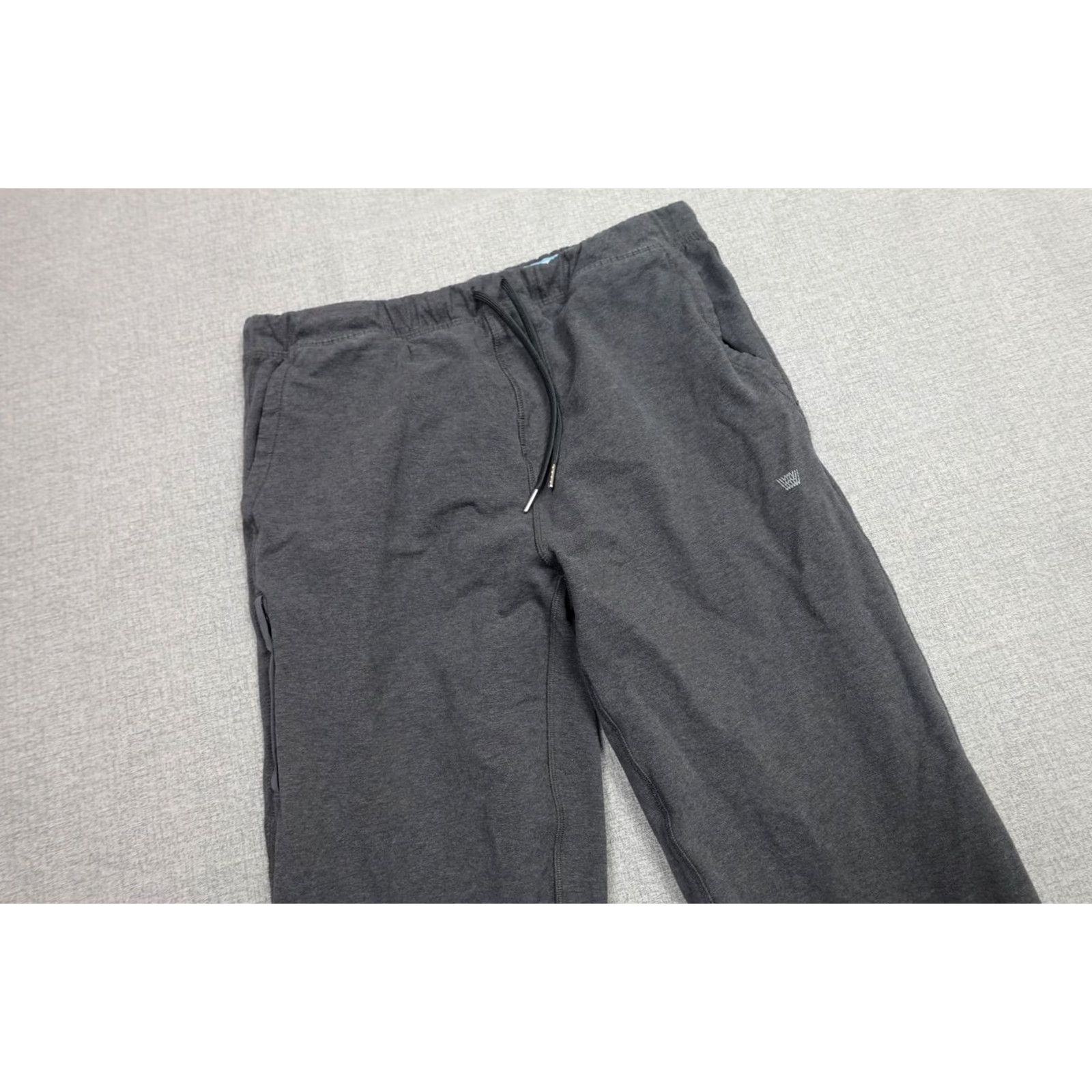Vintage Mack Weldon Sweatpants Mens XL Gray Jogger Pants Zip Pocket Lounge Soft Stretch Size US 36 / EU 52 - 2 Thumbnail