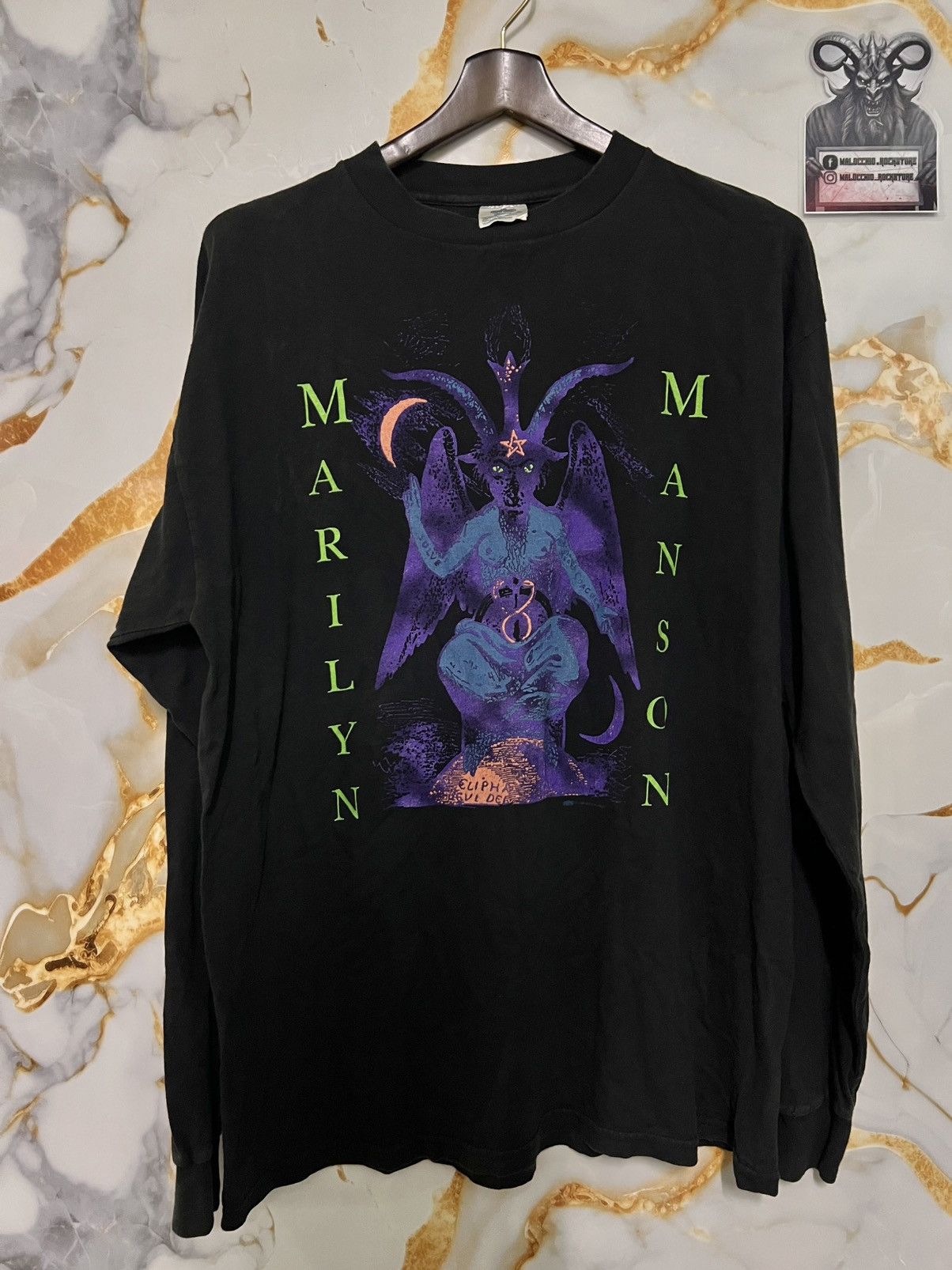 Marilyn Manson Marilyn Manson (When I’m God Everyone dies) Long sleeve Size US XL / EU 56 / 4 - 1 Thumbnail