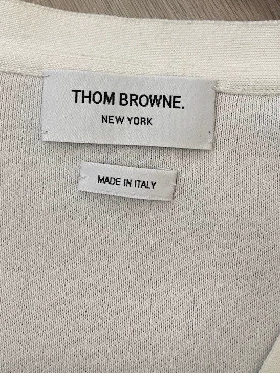 Thom Browne Thom browne White Tibetan blue color-matched new little dog Size US L / EU 52-54 / 3 - 5 Thumbnail