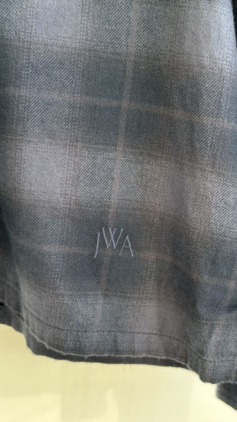 JW Anderson × Uniqlo JW Anderson X Uniqlo Blue Flannel Men Shirt Size M-L Size US M / EU 48-50 / 2 - 7 Thumbnail