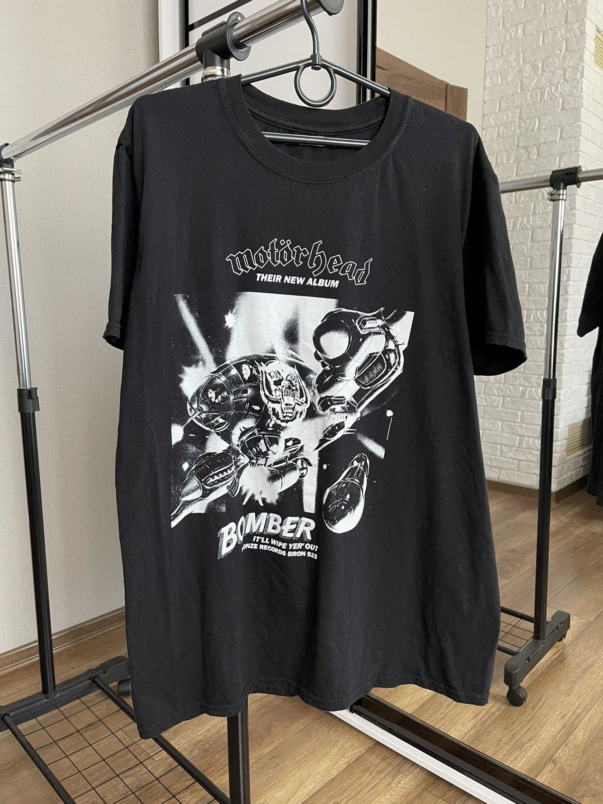 Band Tees Motorhead Bomber Vintage Rock Band T-Shirt Tee Size US L / EU 52-54 / 3 - 1 Thumbnail