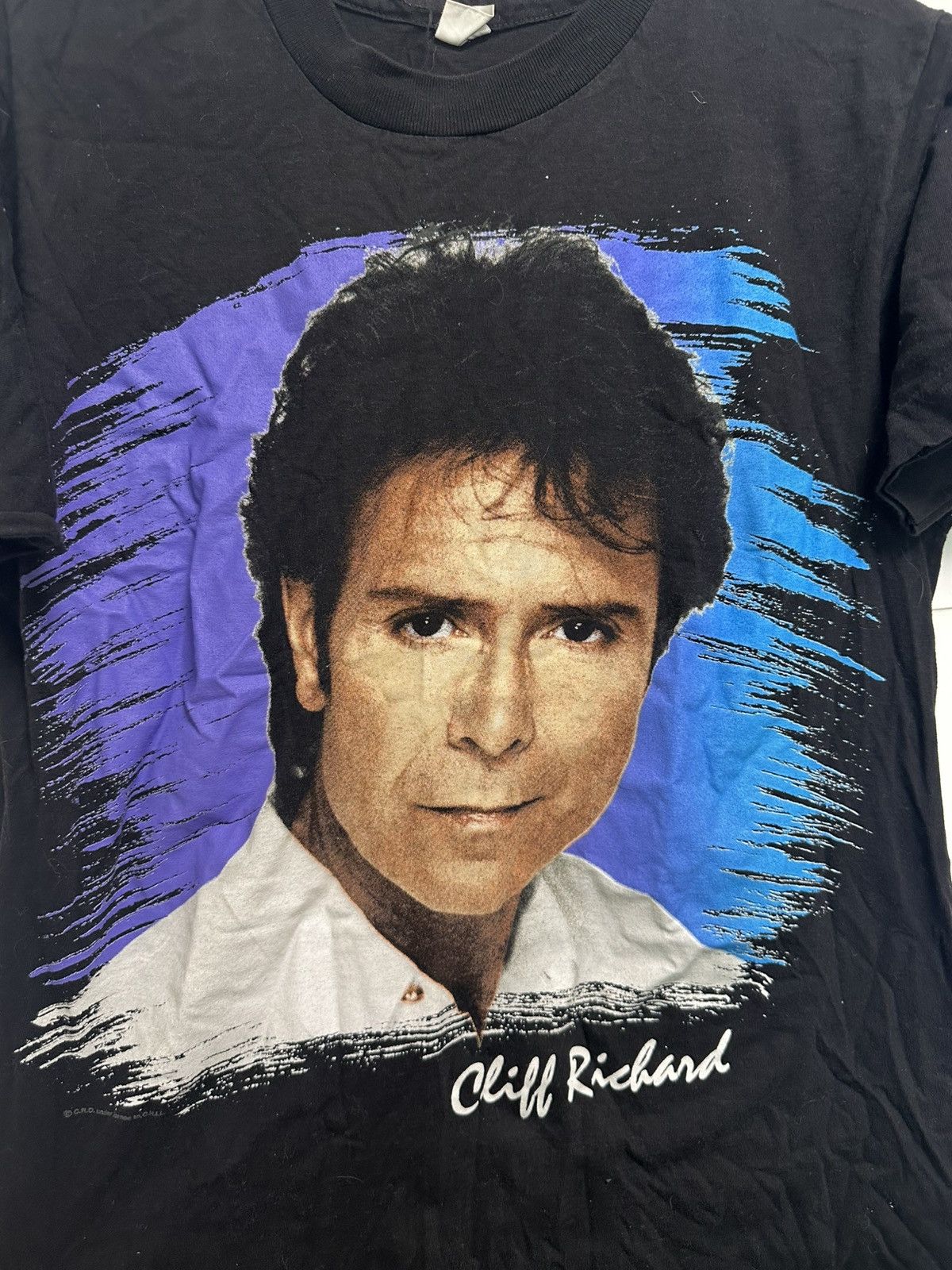 Band Tees × Vintage 1994 Vintage Cliff Richard Tour T shirt Size M Size US M / EU 48-50 / 2 - 4 Thumbnail