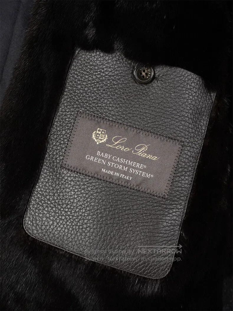 Loro Piana Loro Piana Black Mink Fur Coat Size US M / EU 48-50 / 2 - 5 Thumbnail