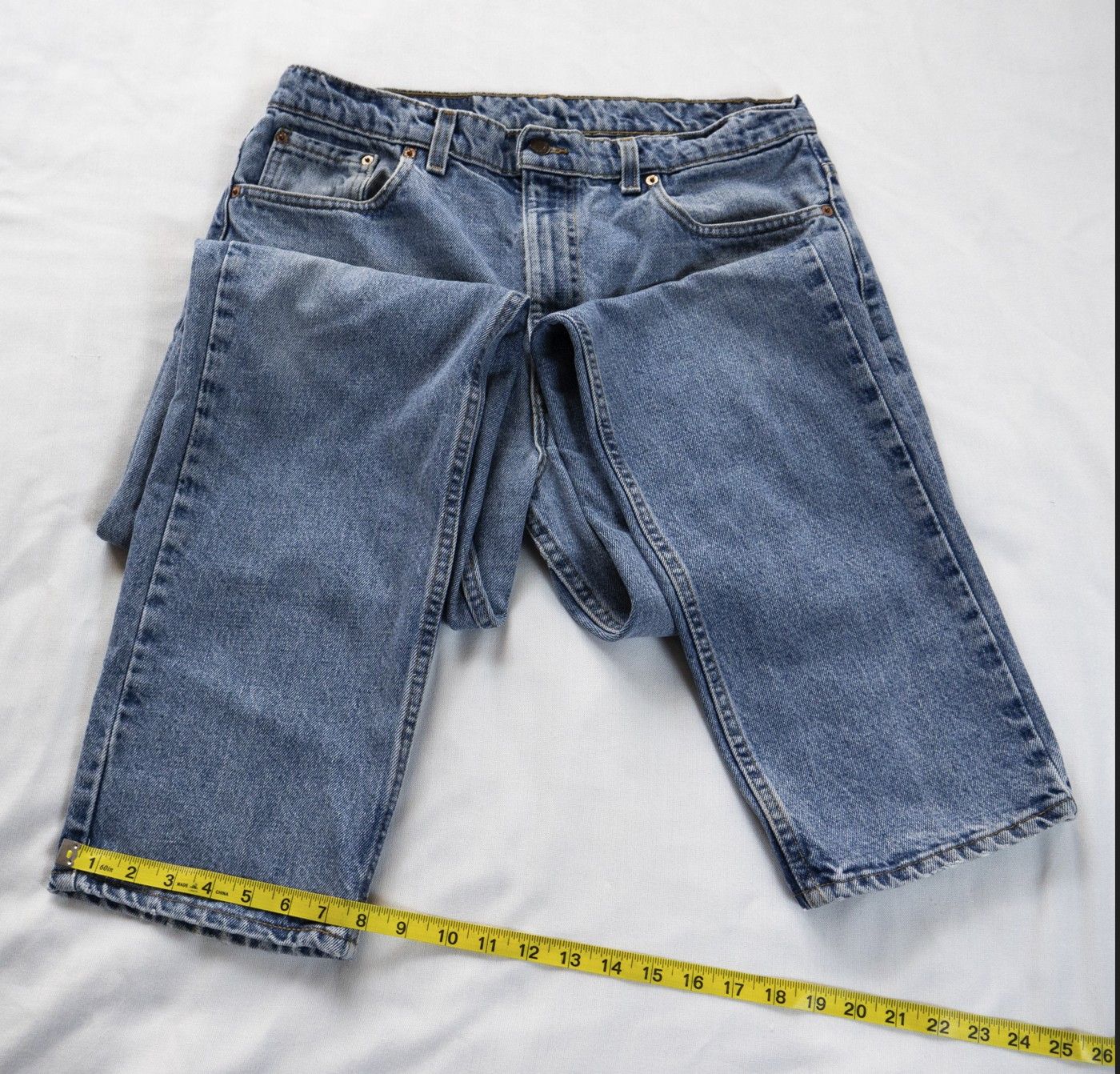Levi's Vintage 1995 Levi’s 505 – 38x34 – USA-Made – Light Wash Size US 38 / EU 54 - 3 Thumbnail