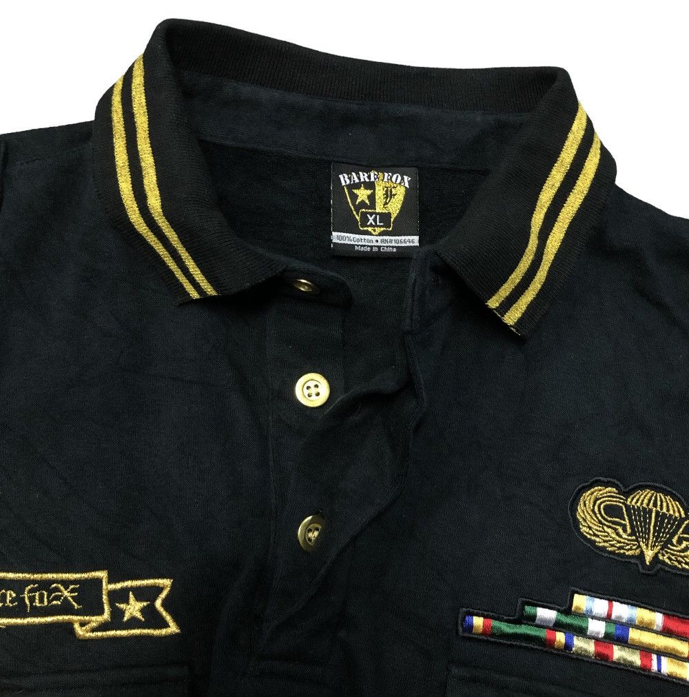 Other Bare Fox Air Force Polo Tee Long Sleeve Shirt Size US XL / EU 56 / 4 - 14 Thumbnail