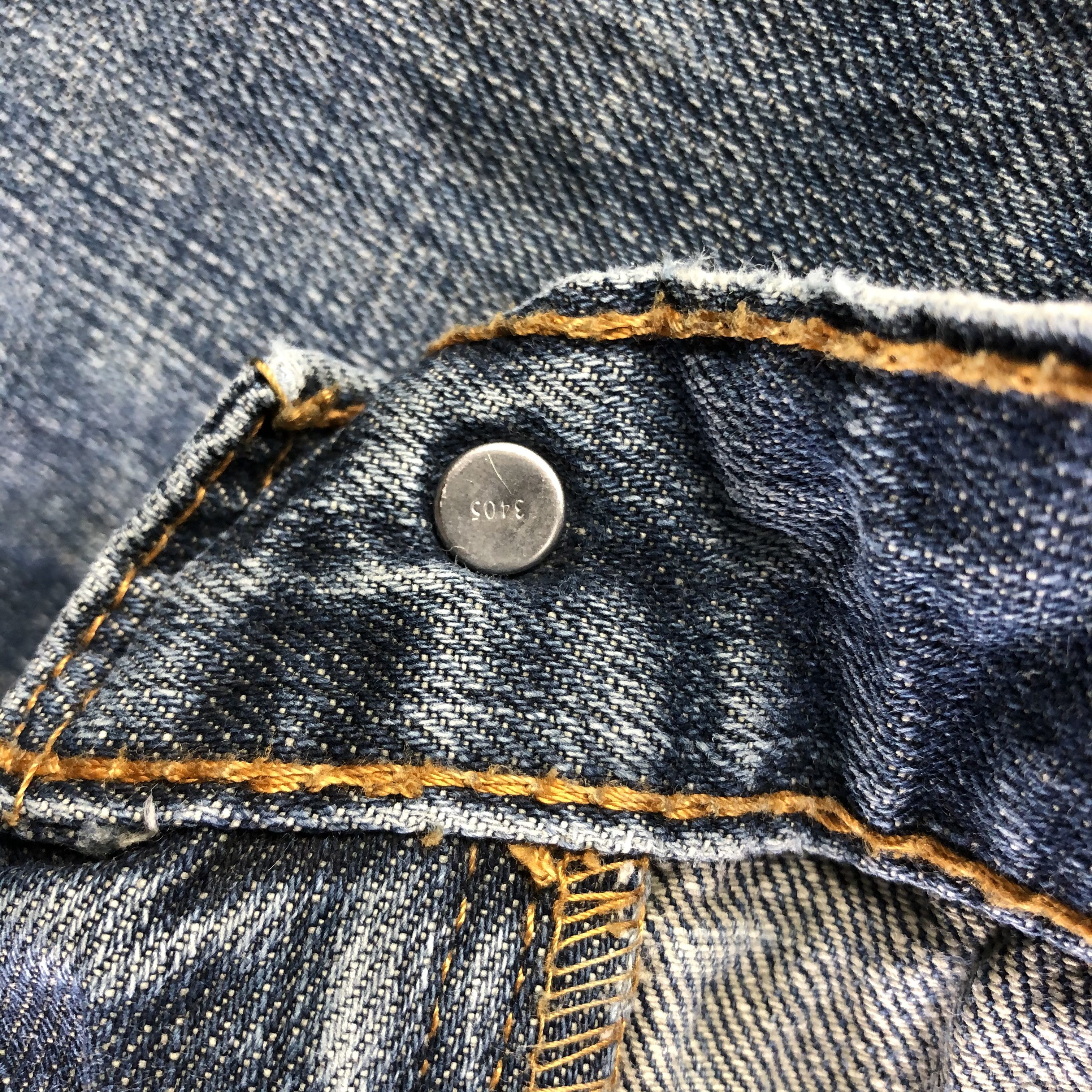 Levi's Vintage Blue Wash Levis 505 Jeans-J4178 Size US 34 / EU 50 - 9 Thumbnail