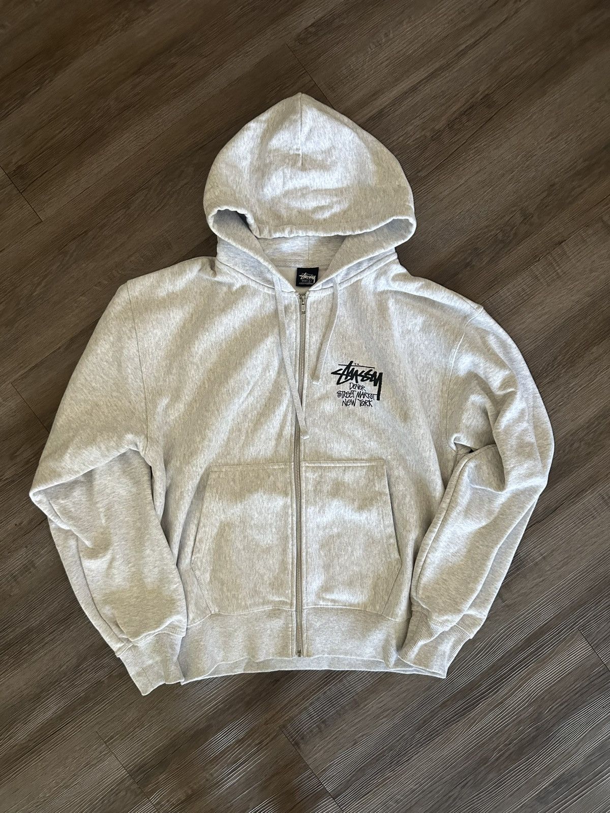 Stussy x Dover Street Market Zip Up Hoodie