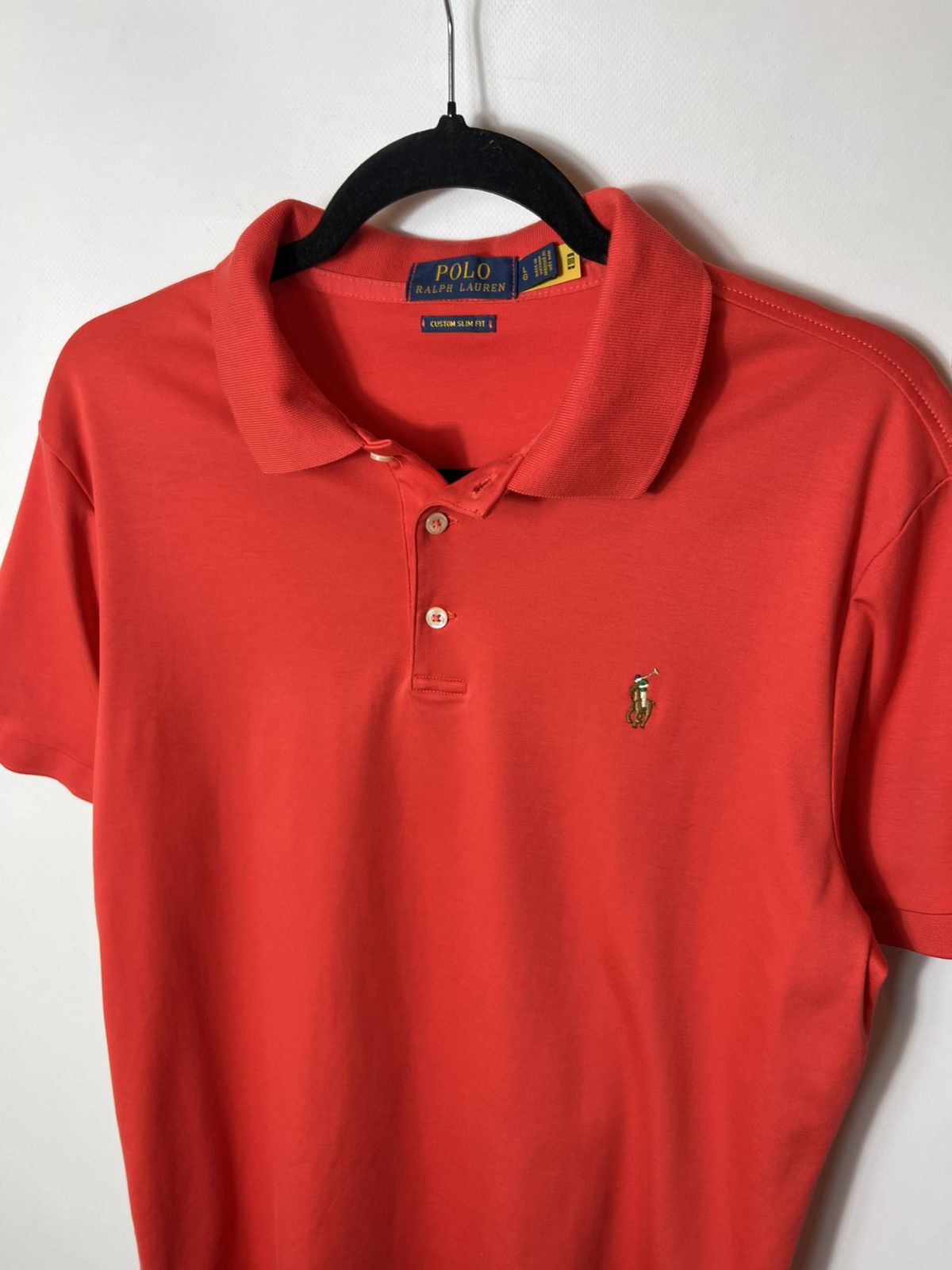Polo Ralph Lauren Vintage Polo Ralph Lauren Slim Fit Soft Cotton T-shirt Size US L / EU 52-54 / 3 - 2 Thumbnail