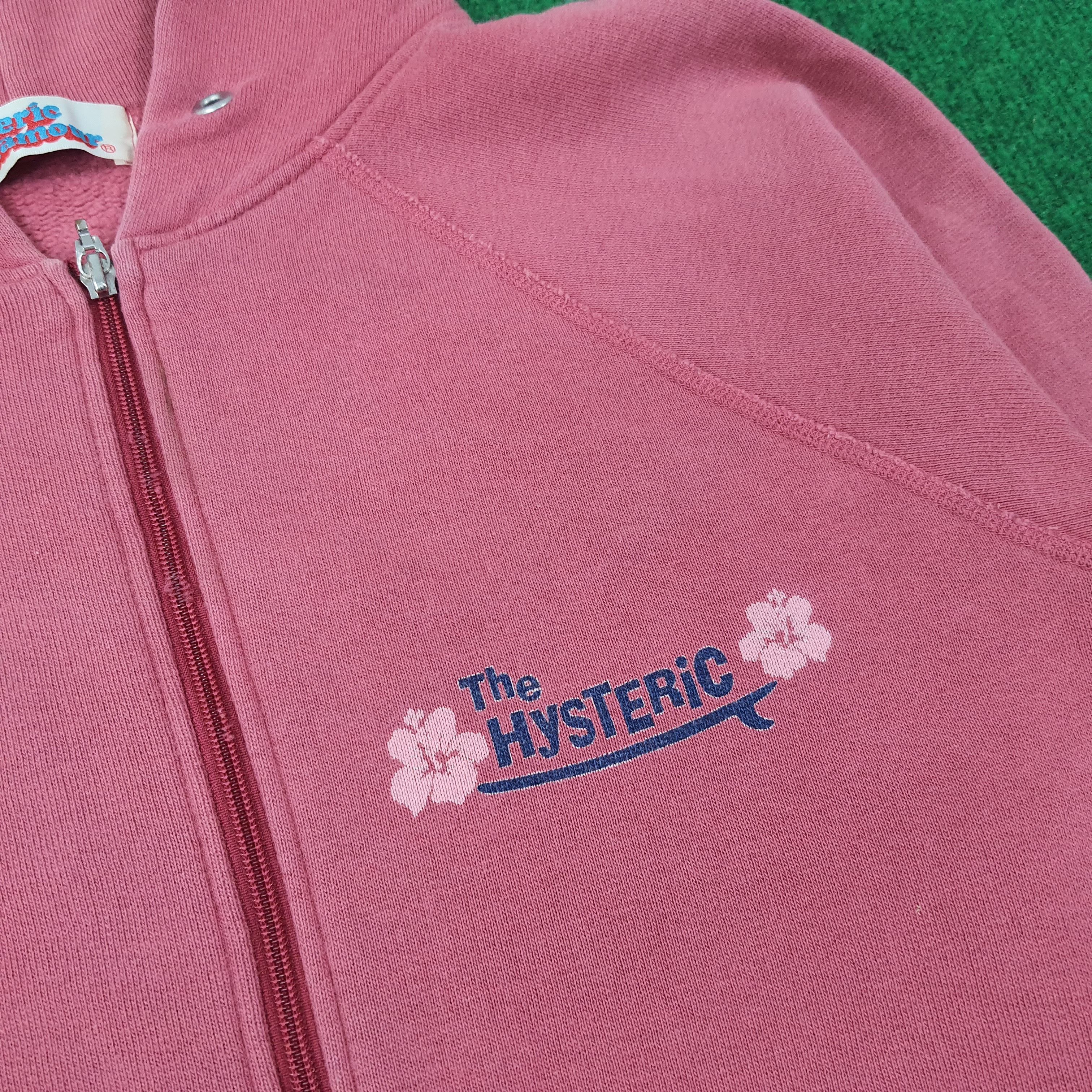 Hysteric Glamour × Japanese Brand × Vintage Vintage Hysteric Glamour Japan Brand Zipper Hoodie C220N7 Size US XS / EU 42 / 0 - 5 Thumbnail