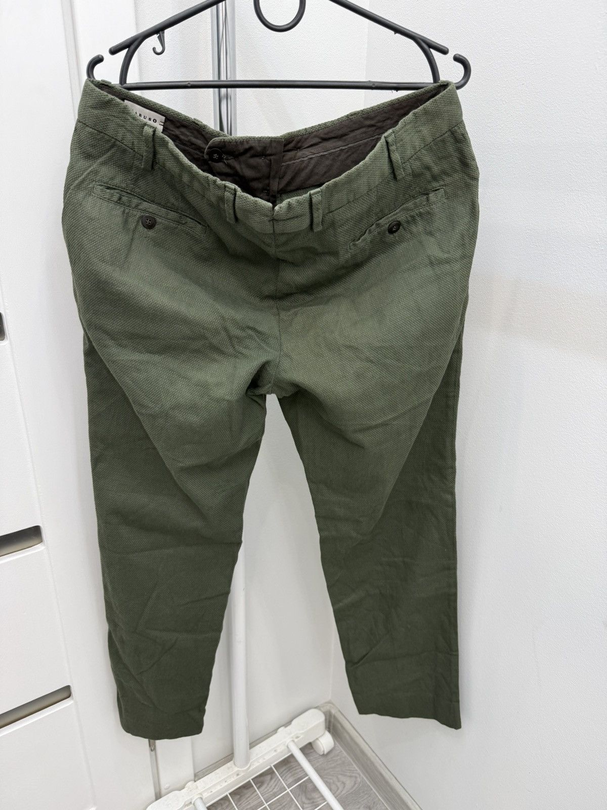 Caruso Caruso Cotton Chino Pants Size US 34 / EU 50 - 2 Thumbnail
