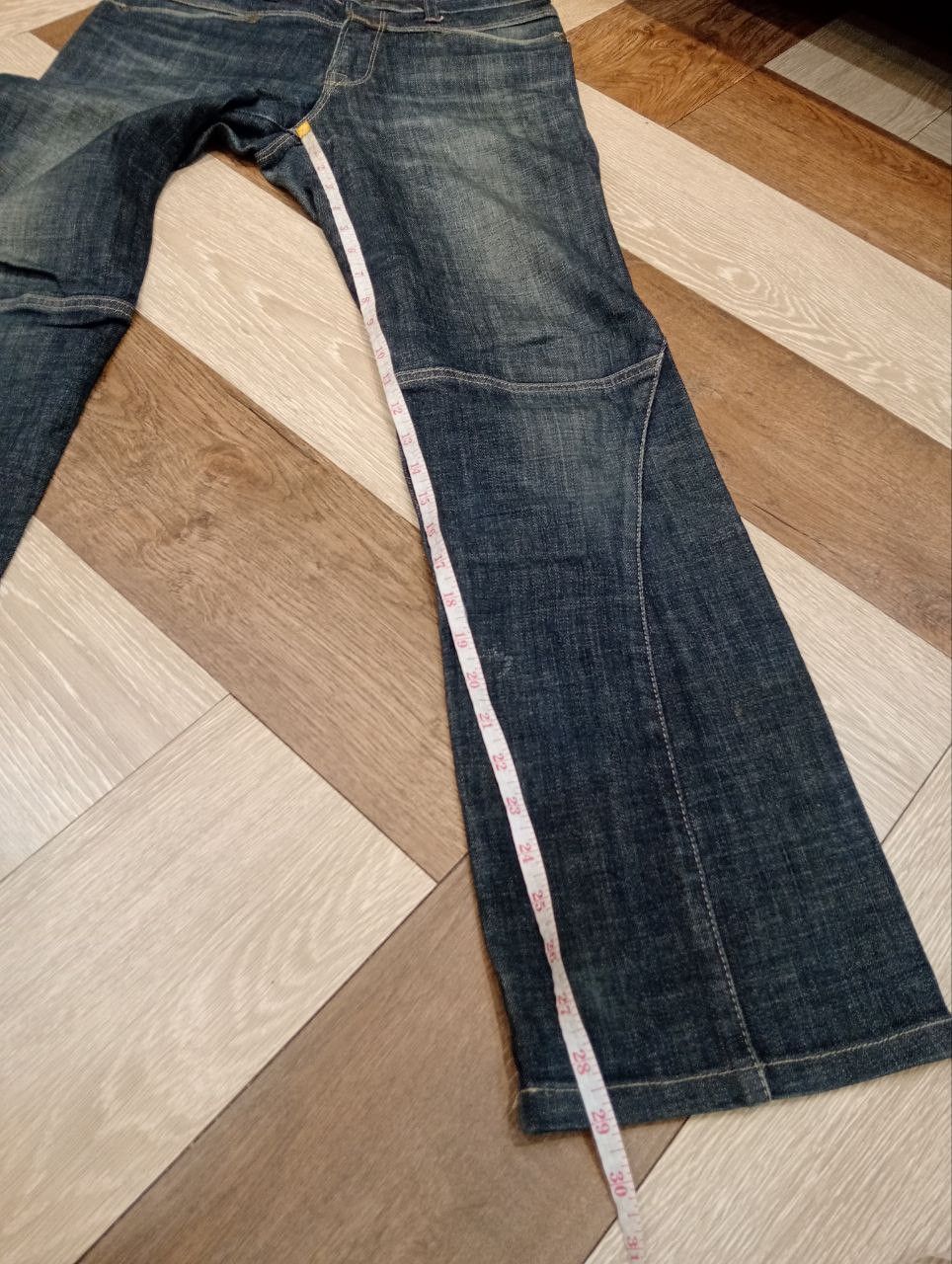 Marithe + Francois Girbaud MARITHE FRANCOIS GIRBAUD FLARED STRETCH JEANS - SIZE S Size US 30 / EU 46 - 13 Thumbnail