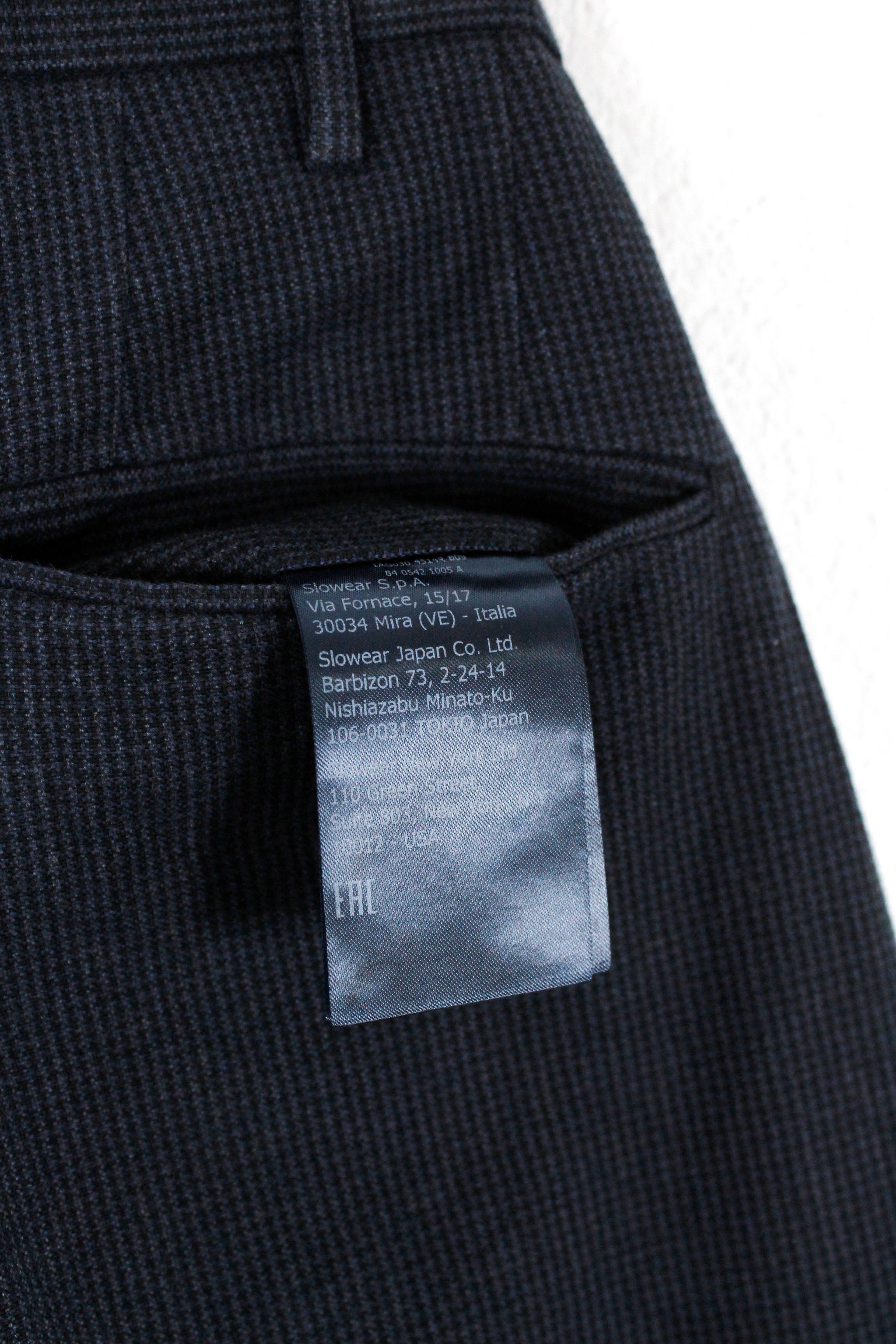 Incotex × Japanese Brand × Slowear Incotex Navy Blue Chino Pants Trousers Size US 34 / EU 50 - 7 Thumbnail