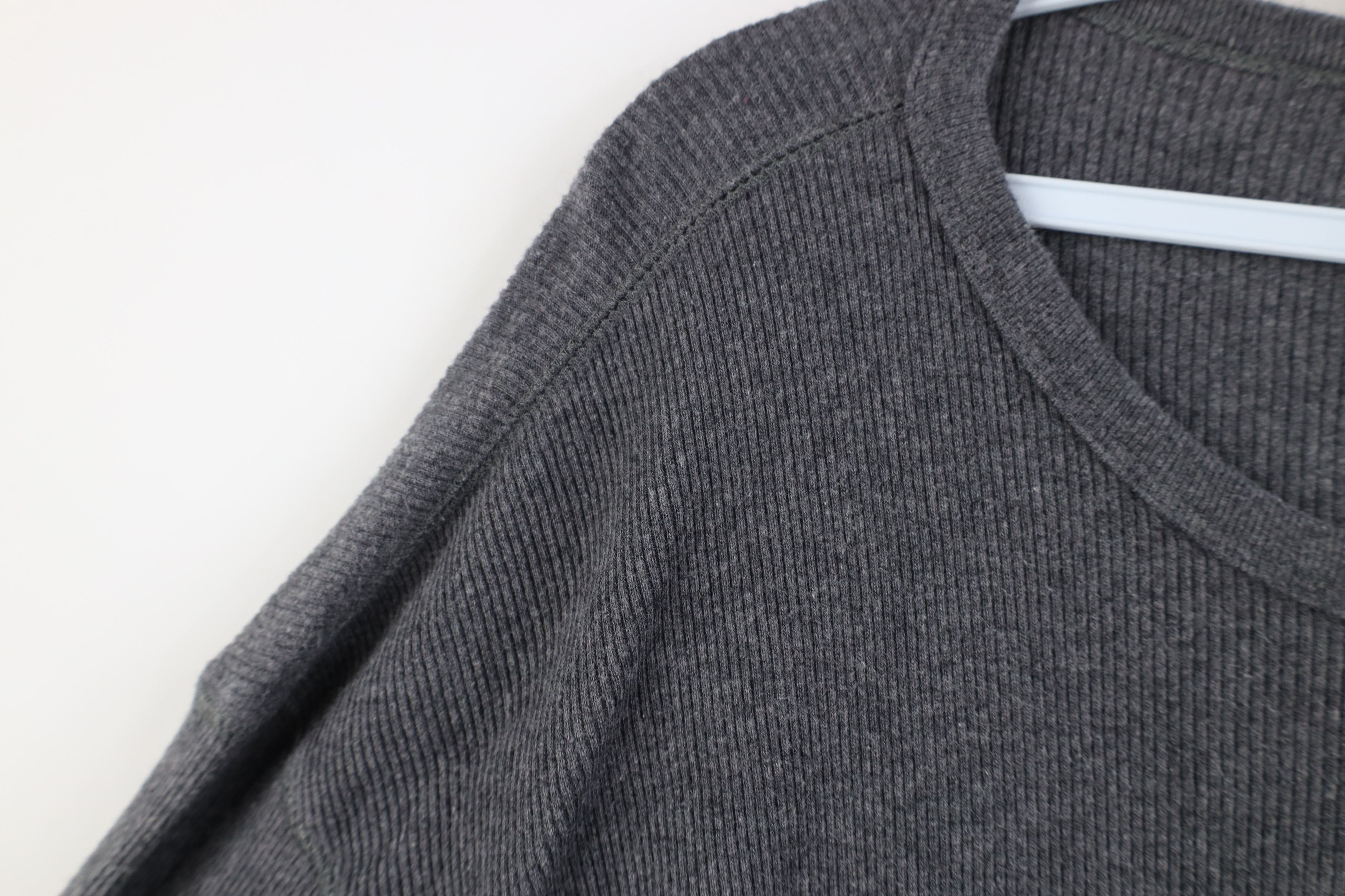 Gap Vintage 90s Y2K Gap Thermal Ribbed Knit Long Sleeve T-Shirt Size US XXL / EU 58 / 5 - 6 Thumbnail