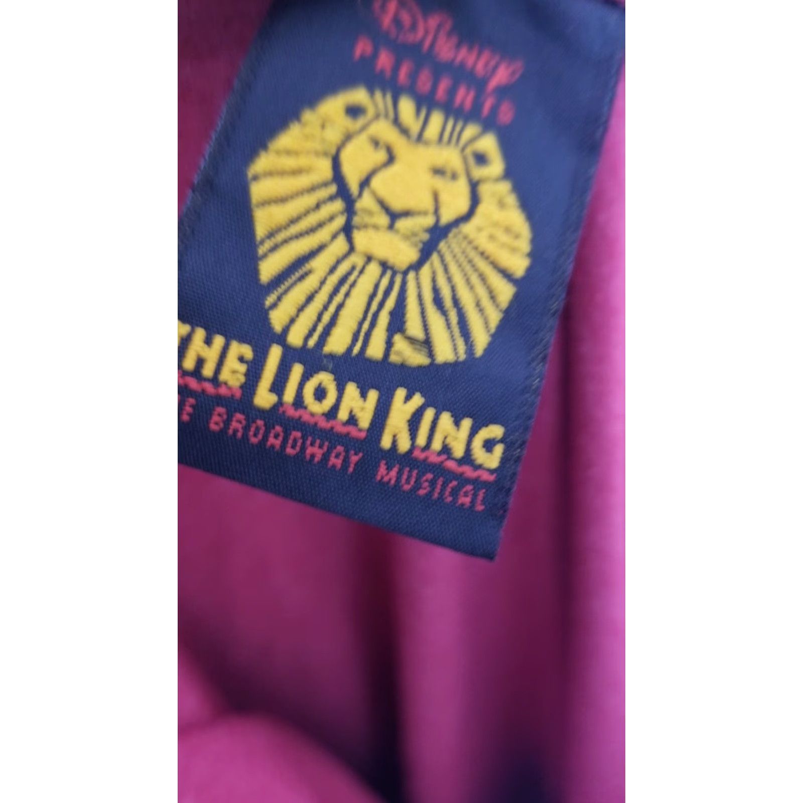 Disney Womens M Disney The Lion King Musical Graphic T Shirt Red Size M / US 6-8 / IT 42-44 - 3 Thumbnail