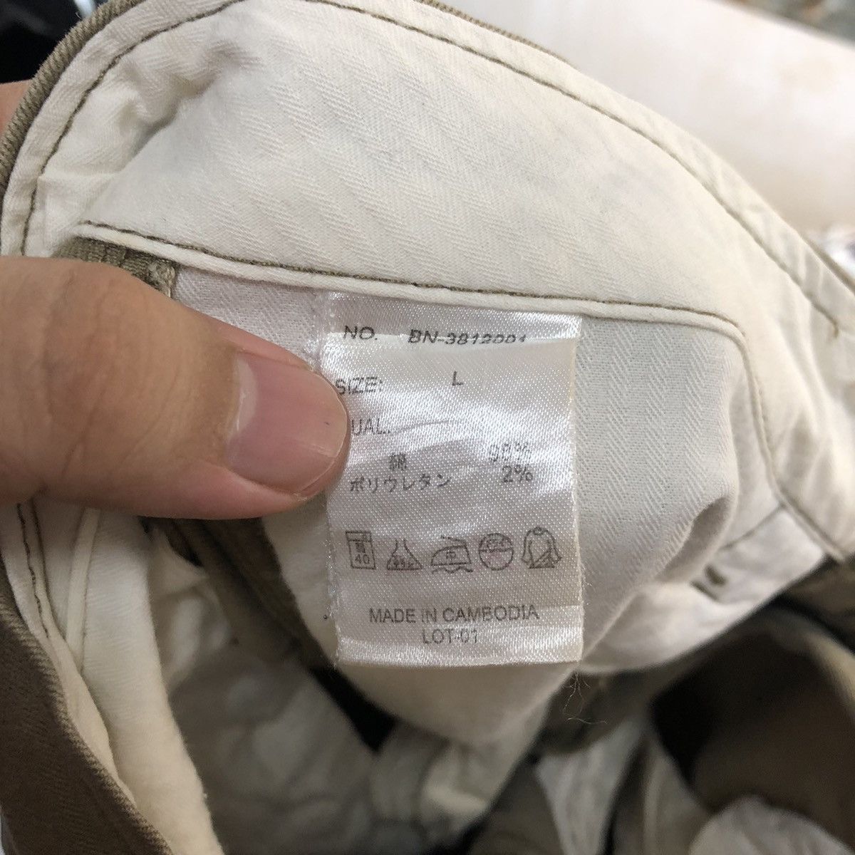Japanese Brand DL Back Number Brown Cargo Multpocket Pants #C120 Size US 32 / EU 48 - 21 Thumbnail