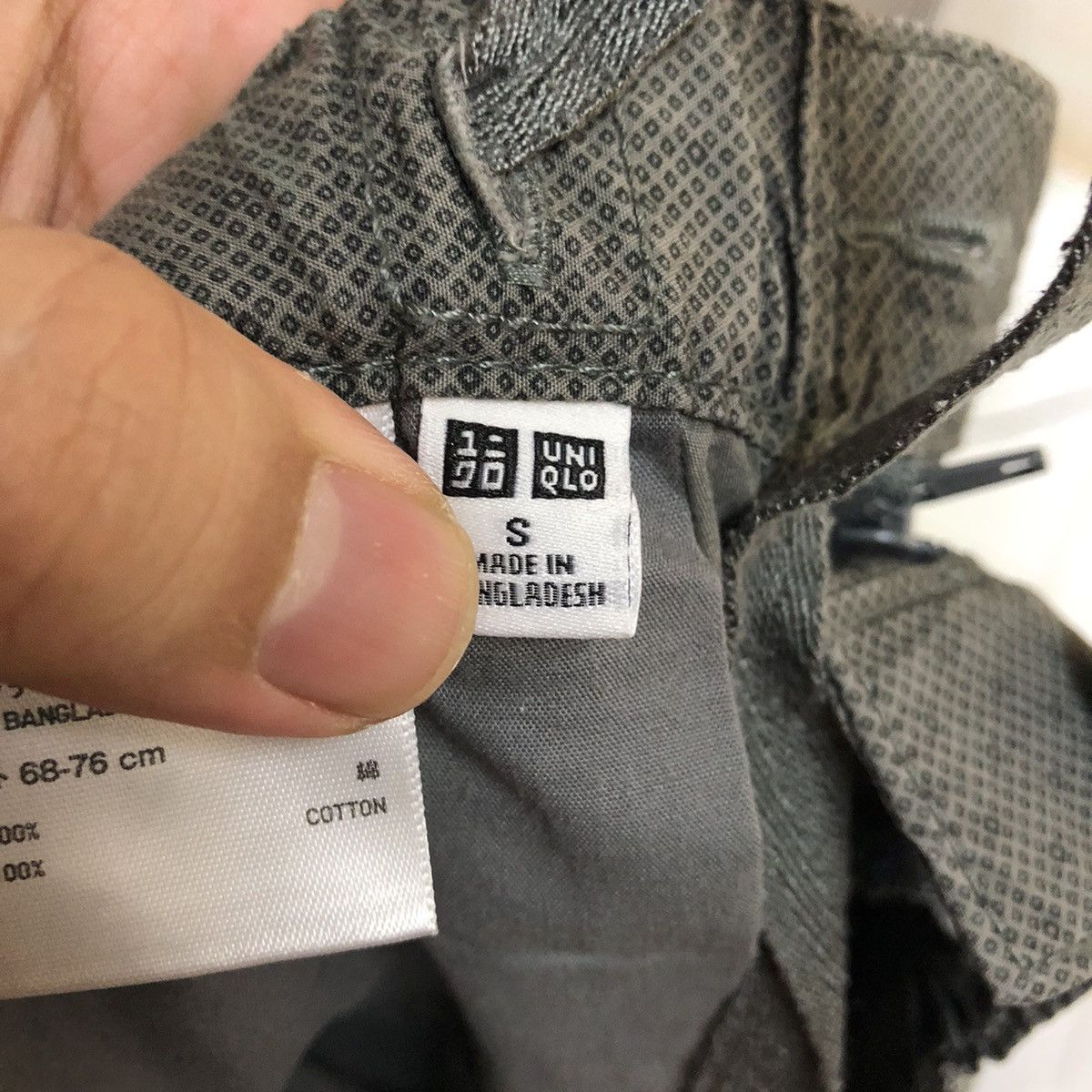 Japanese Brand Uniqlo Grey Multipocket cargo Cropped short Pants #A2419 Size US 28 / EU 44 - 20 Thumbnail