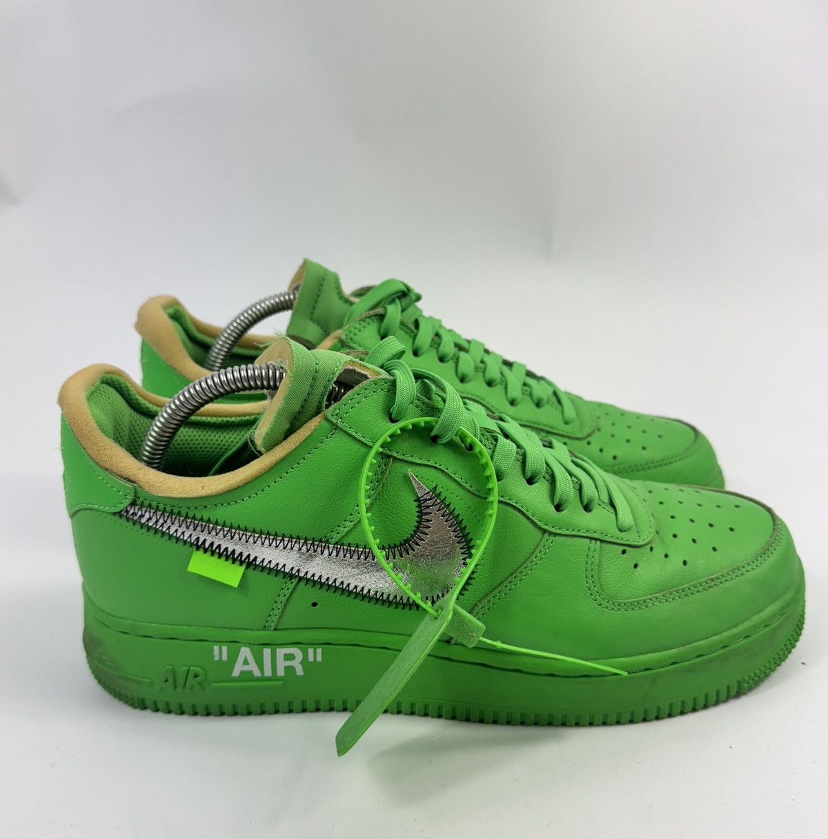 Nike AIR FORCE 1 x OFF-WHITE BROOKLYN Size US 9.5 / EU 42-43 - 5 Thumbnail