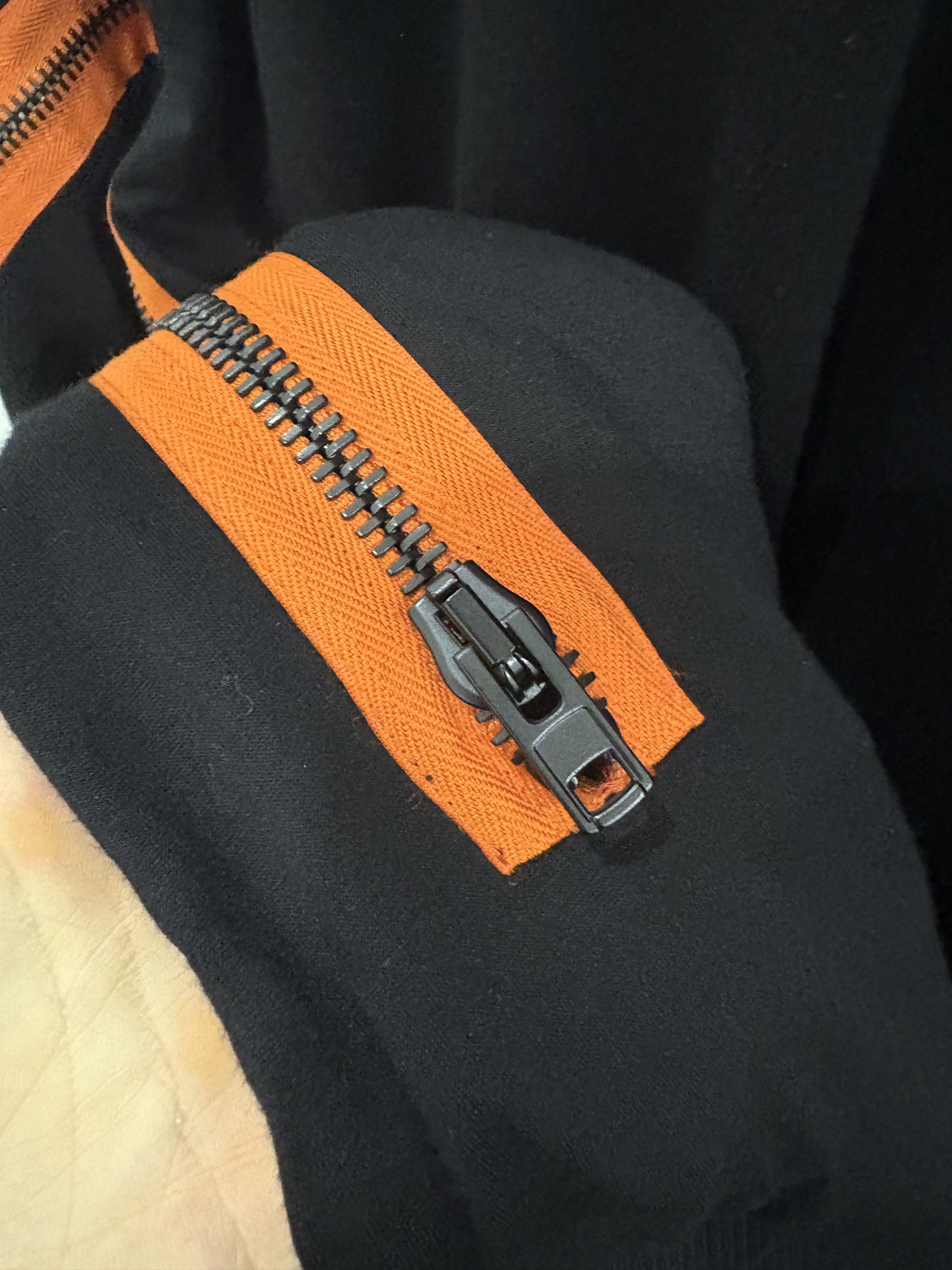 Givenchy Givenchy SS16 Orange Zip Sleeve Hoodie Size US XL / EU 56 / 4 - 3 Thumbnail