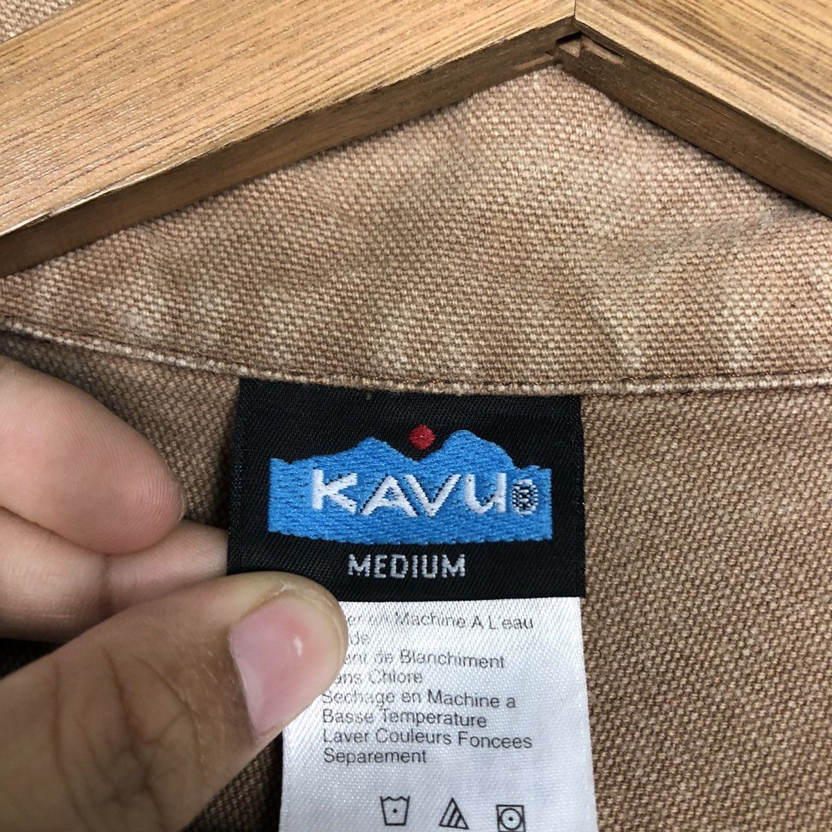 Japanese Brand 📌Vintage Half Zipper Jacket Kavu Duck Canvas Detroit Size US M / EU 48-50 / 2 - 17 Thumbnail