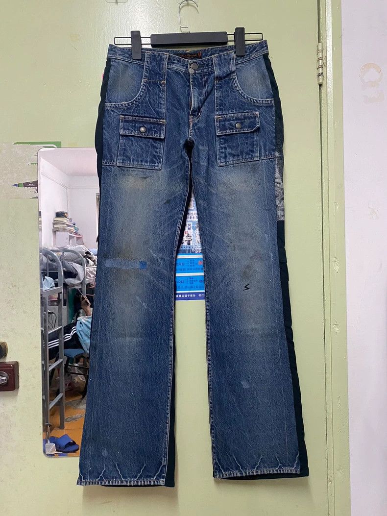 Undercover UNDERCOVER size 3 06 SS t-issue patchwork jeans 2506-Nexta Size US 30 / EU 46 - 4 Thumbnail