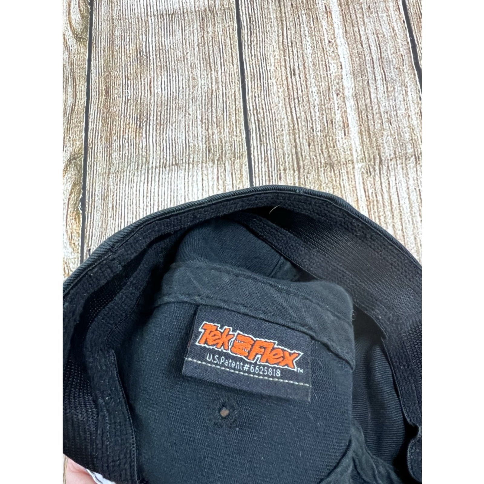 Vintage Nissan GTR Hat Tek Flex Fitted Size M/L Men Black Baseball Cap Cars Lightweight Size ONE SIZE - 4 Thumbnail