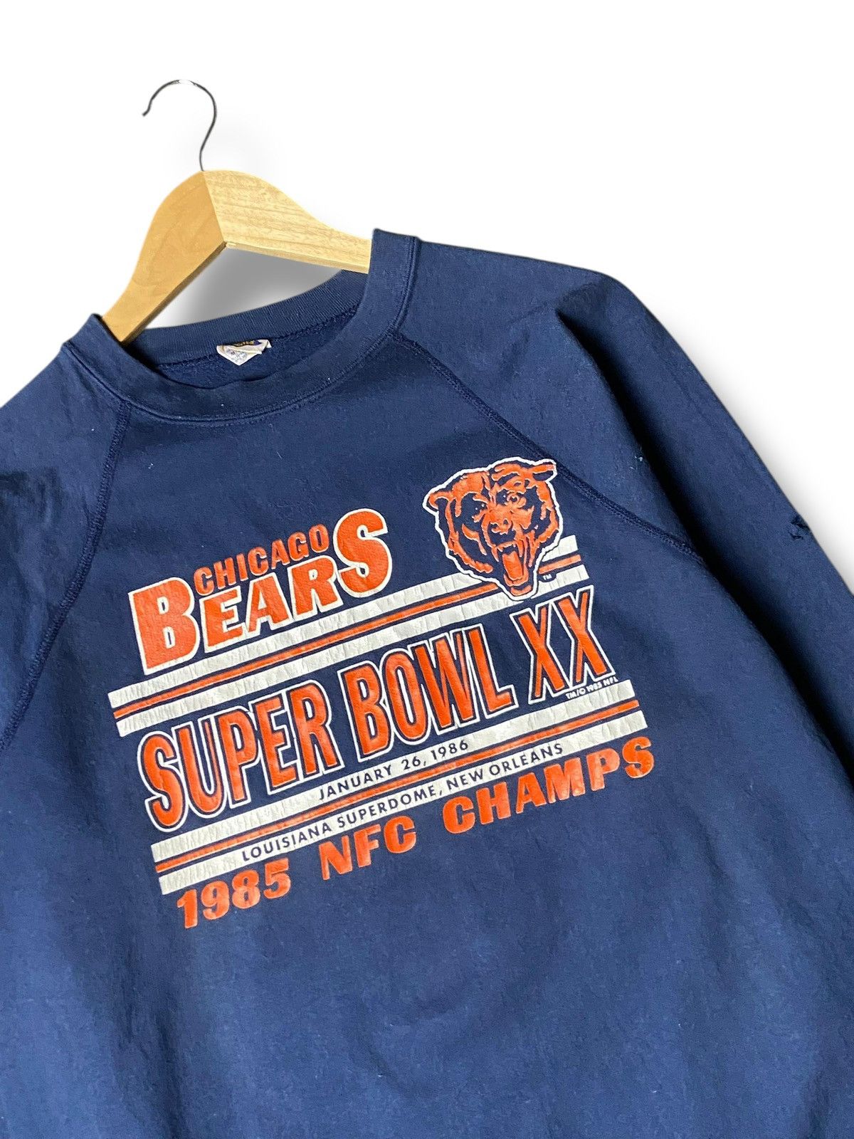Japanese Brand Vintage 1985 Chicago Bears Sweatshirt (141) Size US XXS / EU 40 - 5 Thumbnail