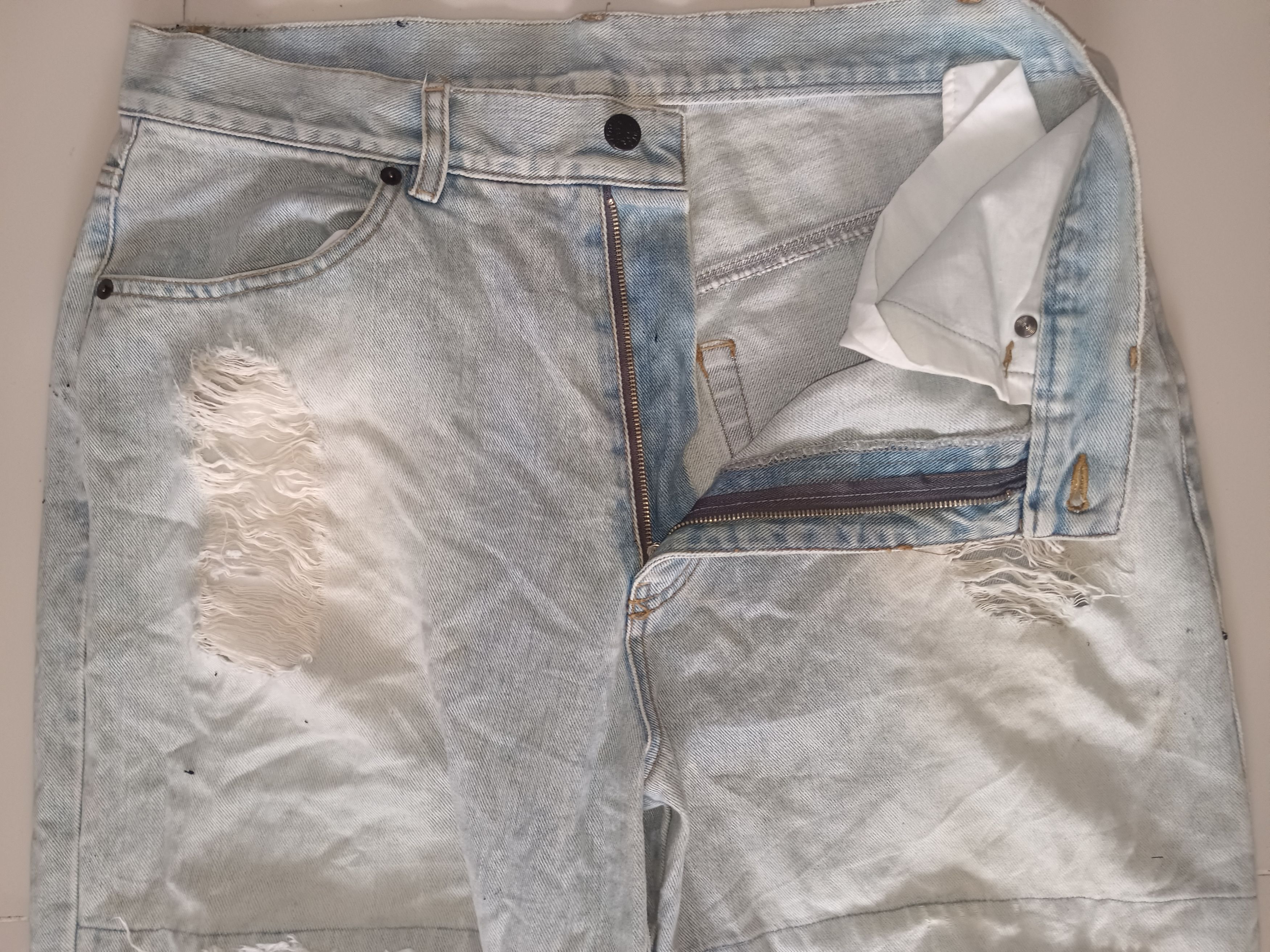 Japanese Brand Vintage Y2K Breath destroy Jeans Size US 34 / EU 50 - 6 Thumbnail