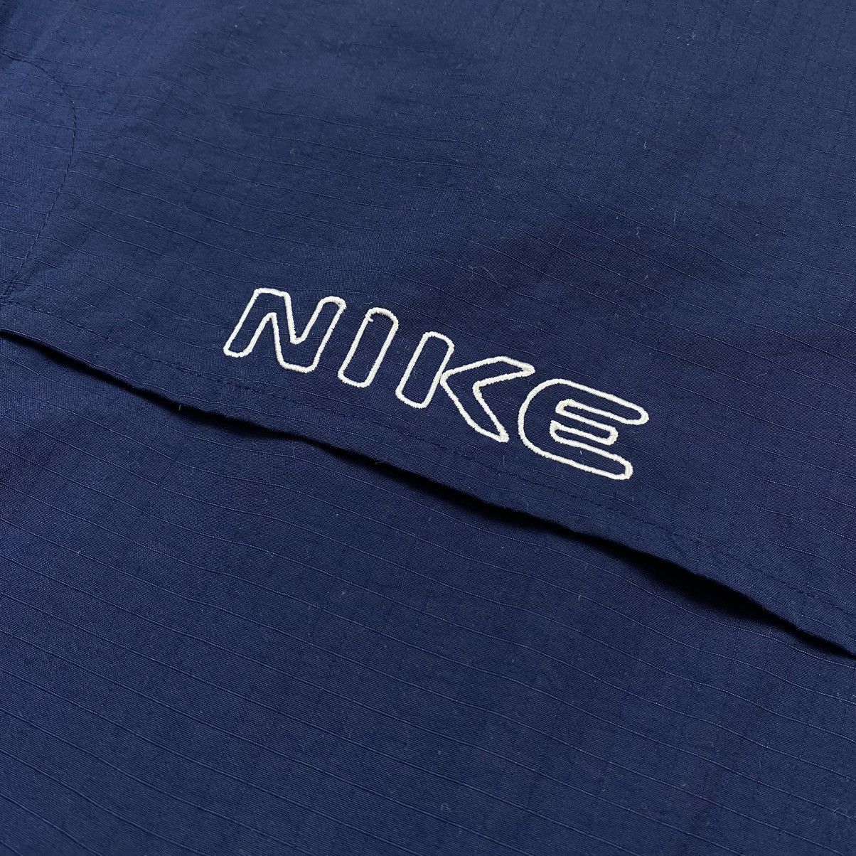 Nike × Vintage Vintage Nike Jacket Swoosh Logo 00s Drill Y2K Size L Size US L / EU 52-54 / 3 - 10 Thumbnail