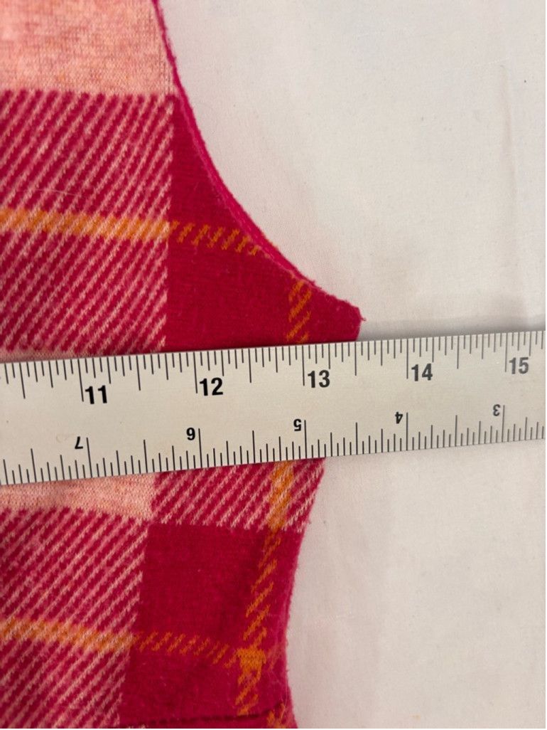 Forever 21 Women's Forever 21 Bodycon Dress Size S Red Plaid Size XS / US 0-2 / IT 36-38 - 3 Thumbnail