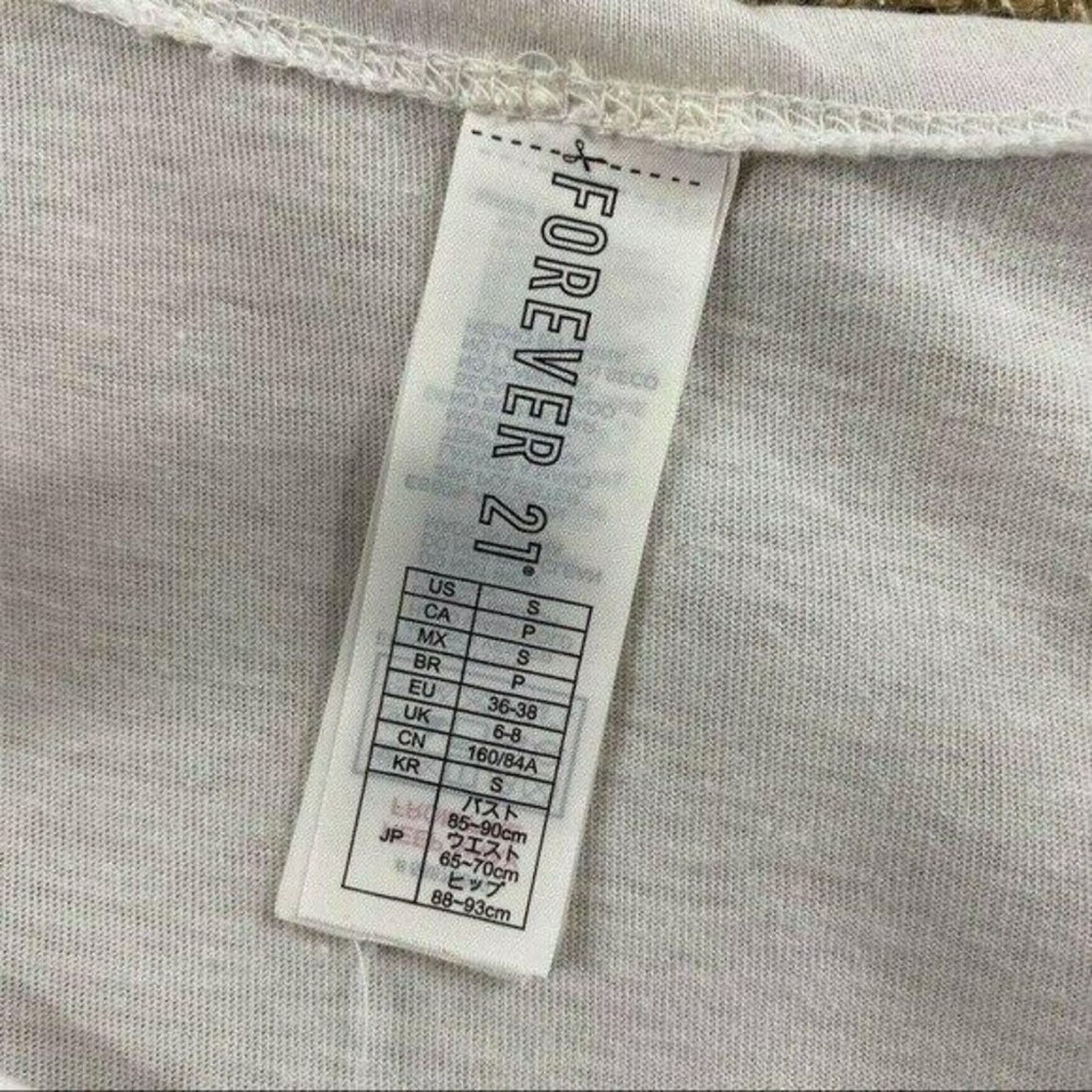 Forever 21 Forever 21 Caturday White Sleep Loose T-Shirt Lingerie S Size ONE SIZE - 6 Thumbnail