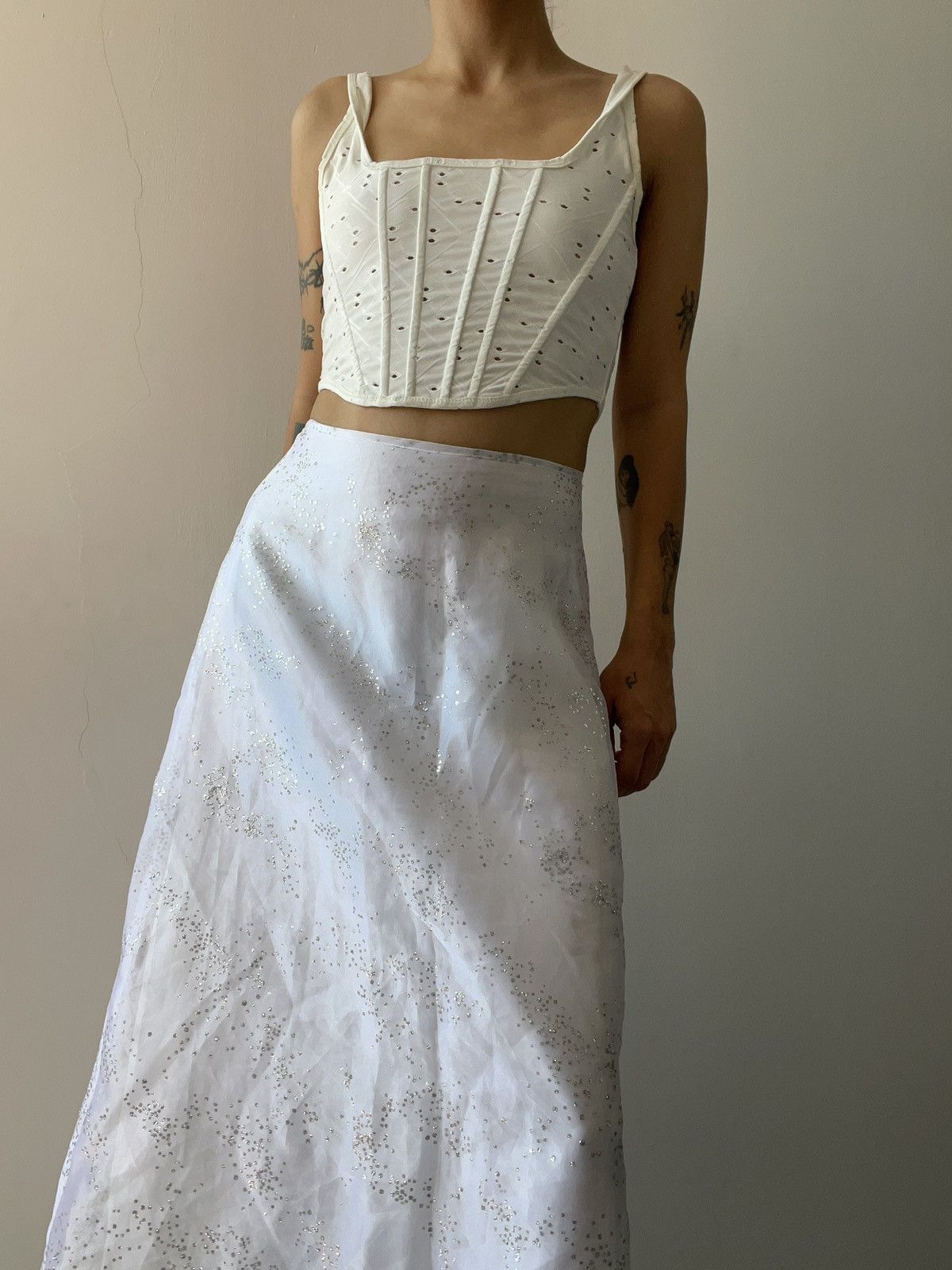 Vintage Y2k made in usa skirt Size 24" / US 00 / IT 34 - 3 Thumbnail