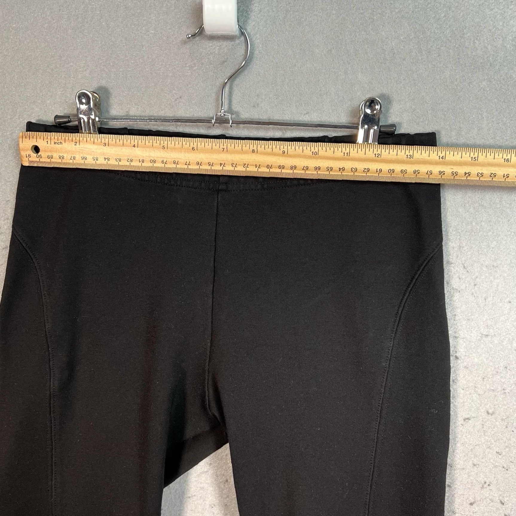 Bdg BDG Leggings Adult Womens Medium Black USA Pattern: Solid Casual Pants Size 32" / US 10 / IT 46 - 2 Thumbnail