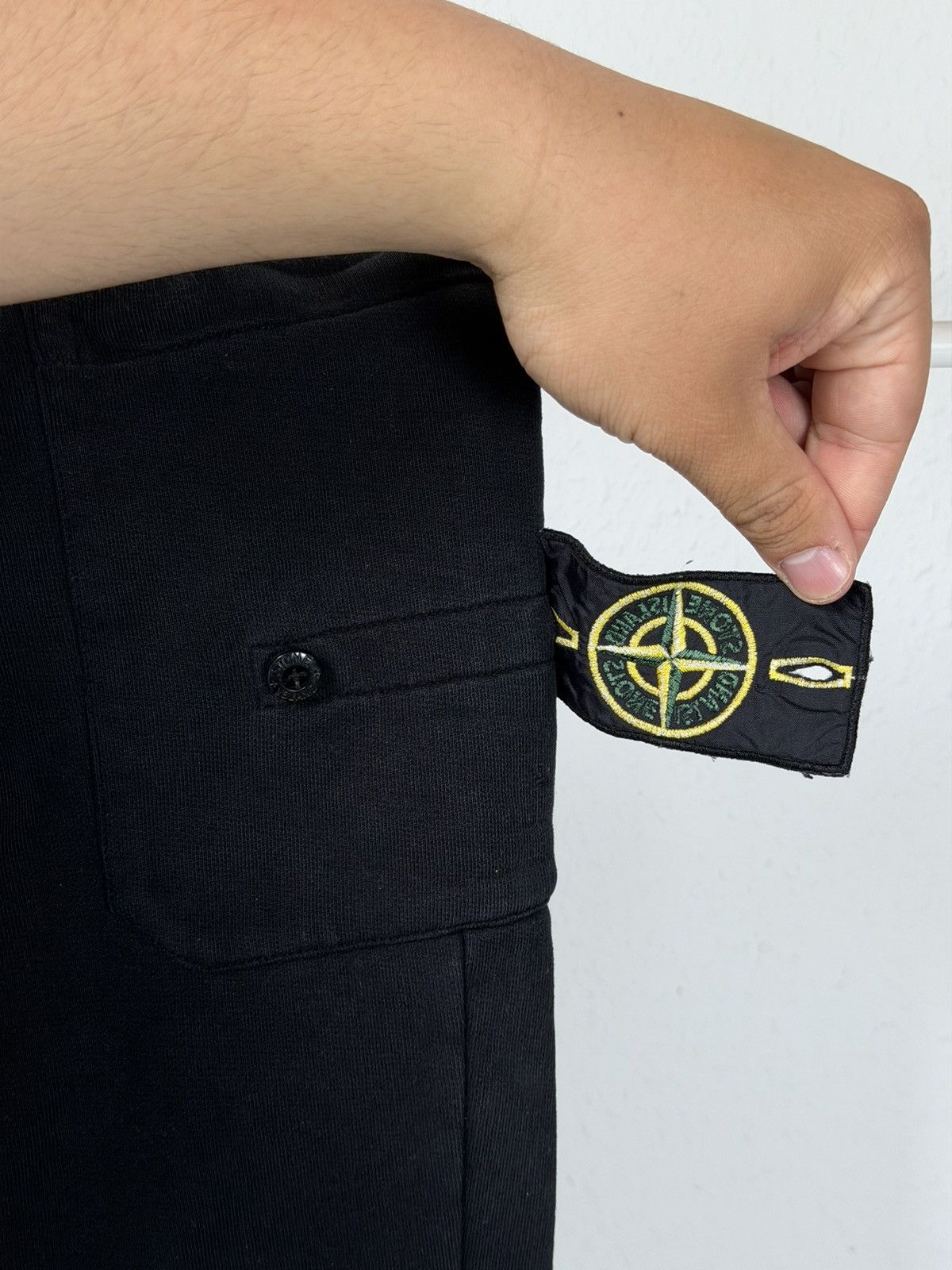 Stone Island Stone island Cargo Cotton Black Sweatpants Size S Size US 30 / EU 46 - 18 Thumbnail