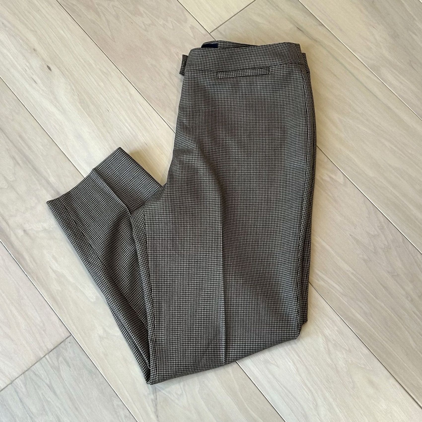 Piazza Sempione Piazza Sempione Brigitte Houndstooth Trousers Pant Women’s 33x26 Size 24" / US 00 / IT 34 - 2 Thumbnail