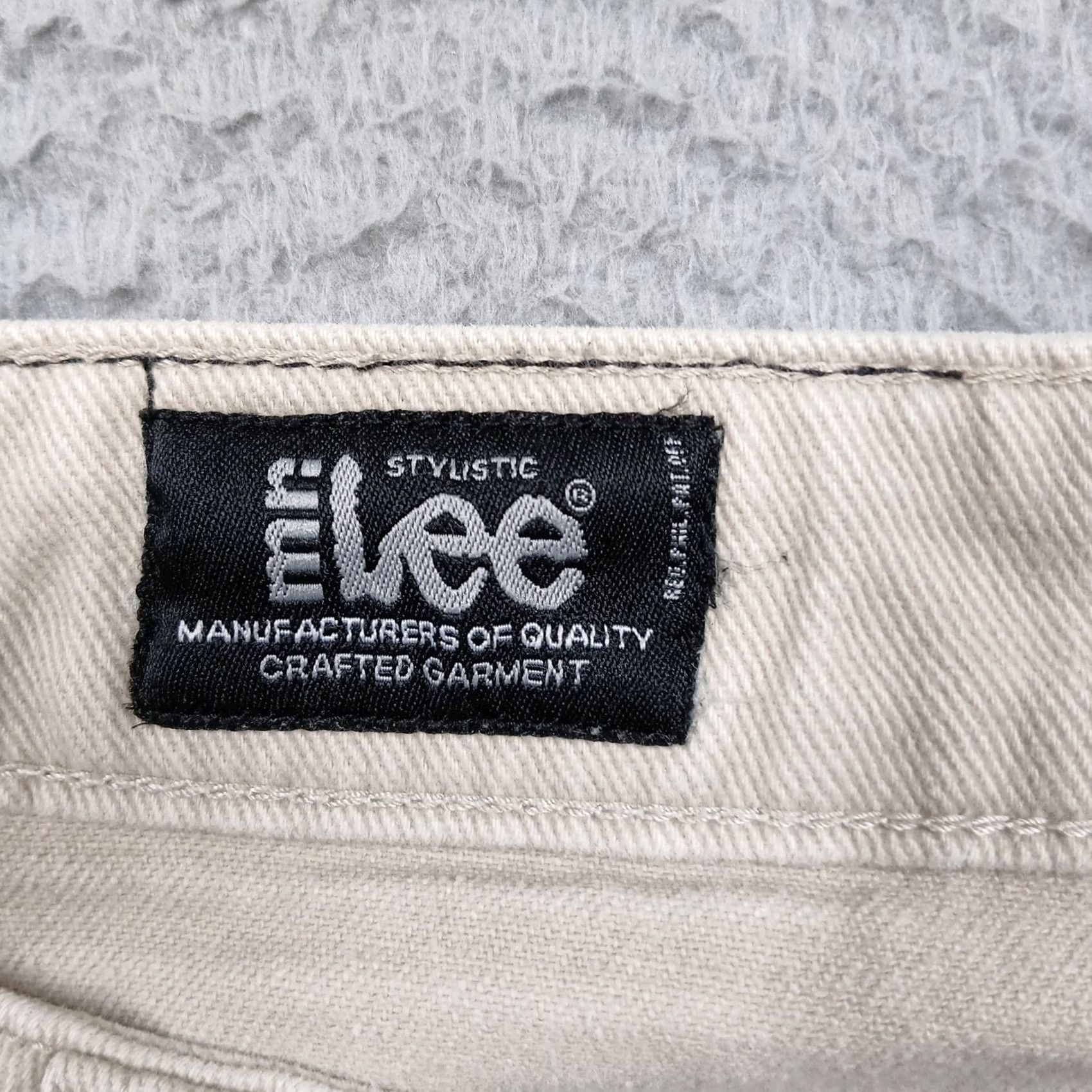 Lee Lee Men's 33 Tan 100% Cotton Straight Leg Pants Size US 33 - 4 Thumbnail