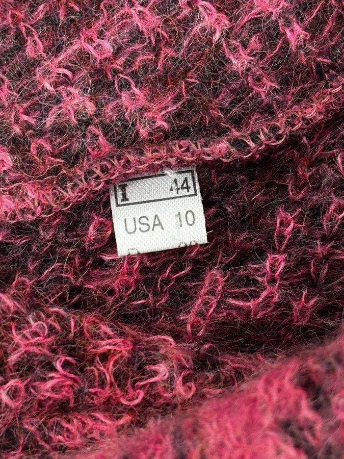 Roberto Cavalli 2000s Roberto Cavalli Pink & Purple Abstract Cardigan Size M / US 6-8 / IT 42-44 - 11 Thumbnail
