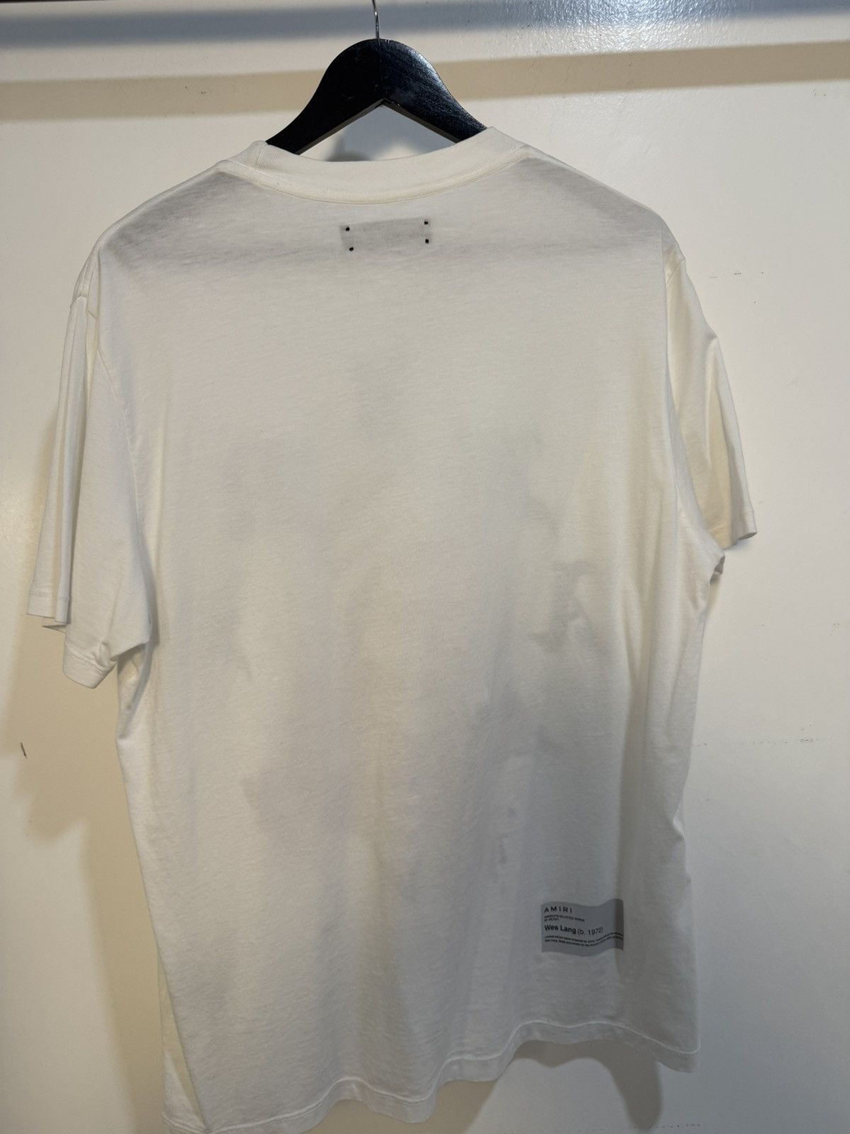 Amiri AMIRI White Wes Lang Edition Solar Kings T-Shirt Size US M / EU 48-50 / 2 - 2 Thumbnail