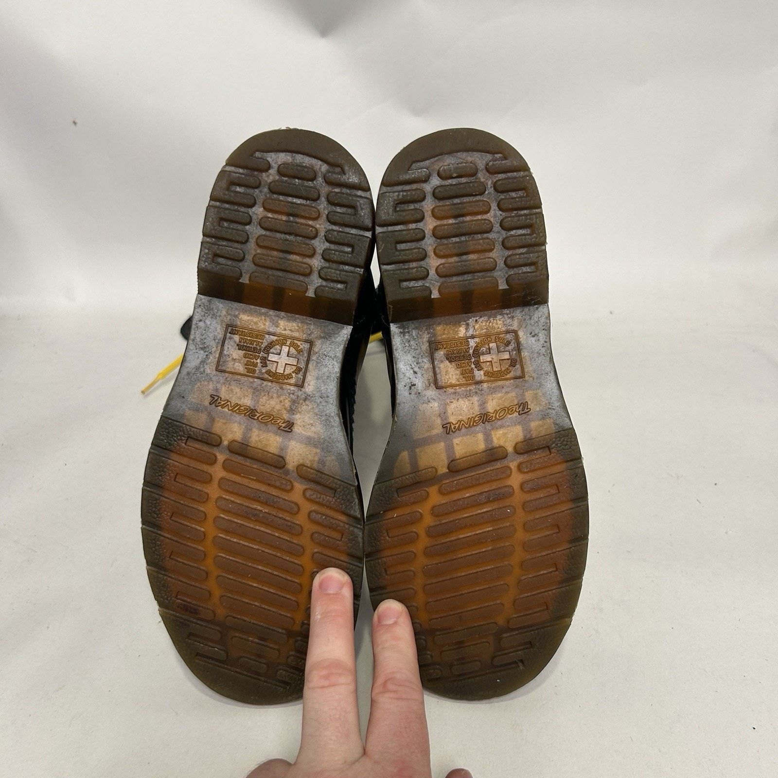 Dr. Martens Vintage Dr. Martens Jemma Leather Lace Up 20 Eye Boots Size US 6 / IT 36 - 12 Thumbnail