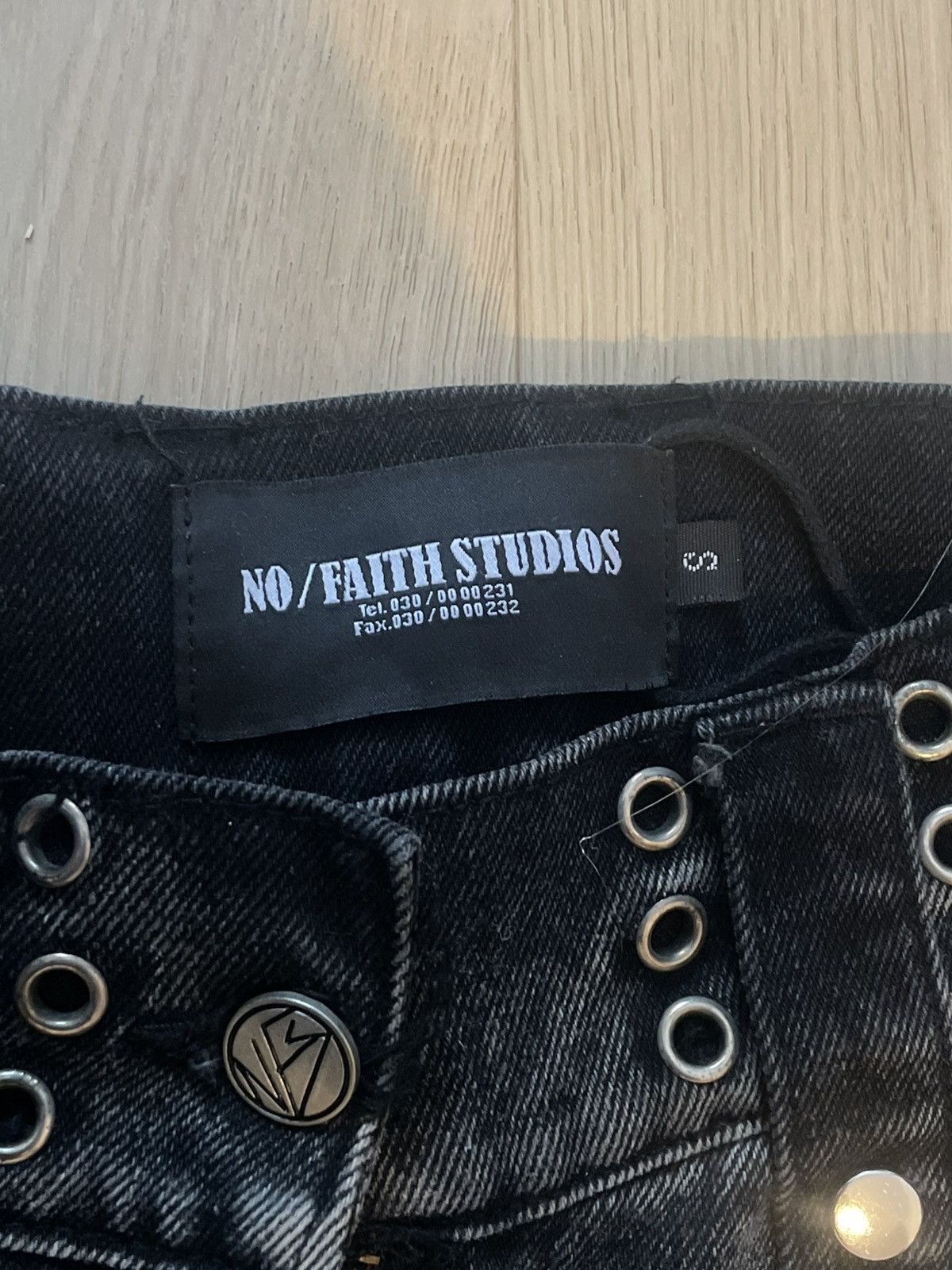 Other No Faith Studios Black Heavy Cargo Size US 30 / EU 46 - 3 Thumbnail