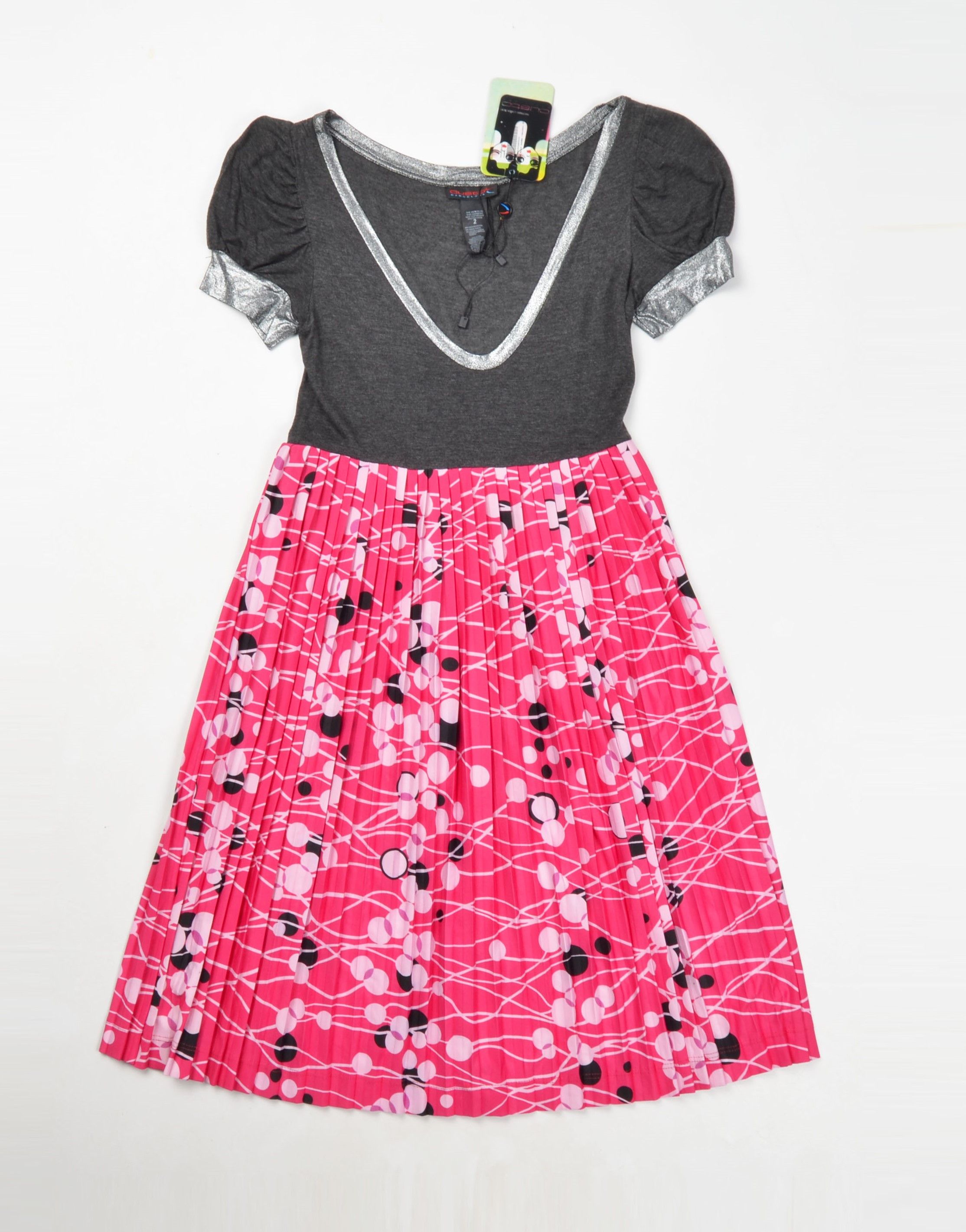 Custo Barcelona Custo Barcelona Vintage Y2K Coquette Kidcore Mini Dress Size S / US 4 / IT 40 - 4 Thumbnail