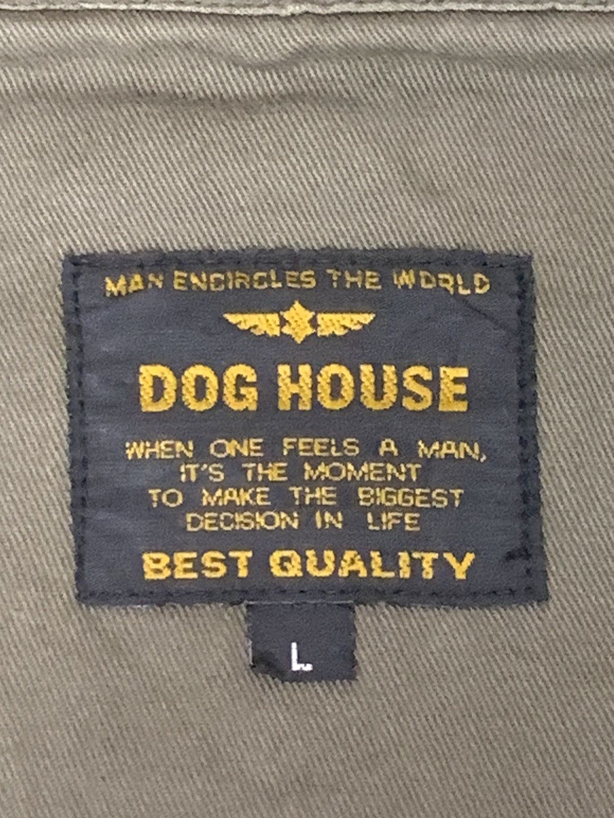 Vintage Rare Design Vintage Dog House Military Jackets Size US L / EU 52-54 / 3 - 6 Thumbnail