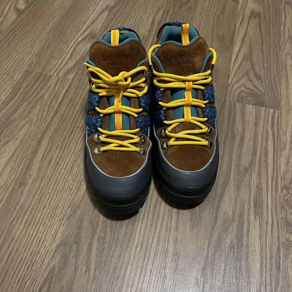 Lanvin Rare Lanvin Lanvin Hiking Boots in Brown italy 44 US 11 Size US 11 / EU 44 - 10 Thumbnail