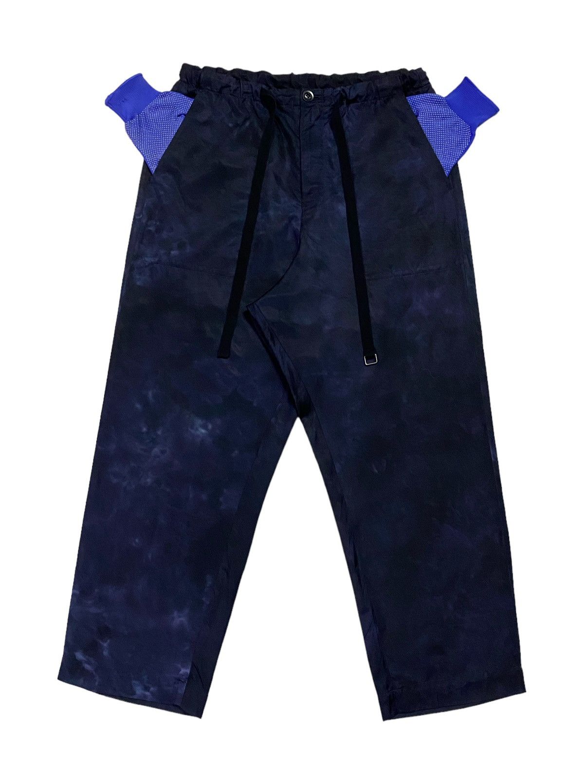 Yohji Yamamoto Yohji Yamamoto Uneven Dyeing Belted Trousers Pants Size 30" / US 8 / IT 44 - 2 Thumbnail