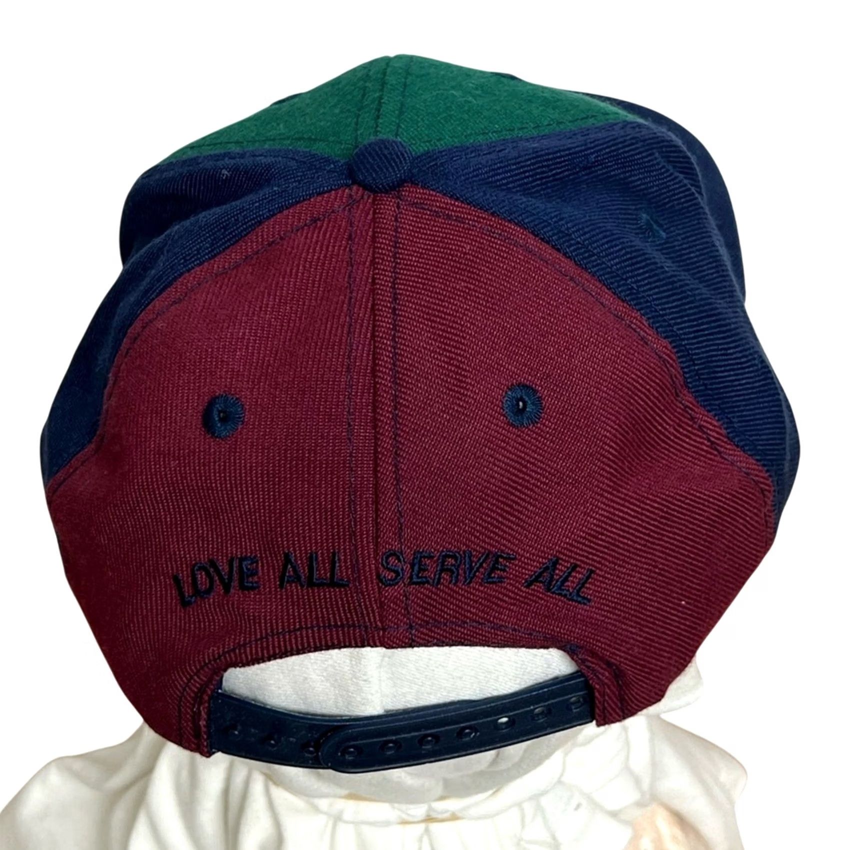 Hard Rock Cafe Hard Rock Cafe Blue Pin Wheel Baseball Cap - Vintage 90s Hat Size ONE SIZE - 2 Thumbnail