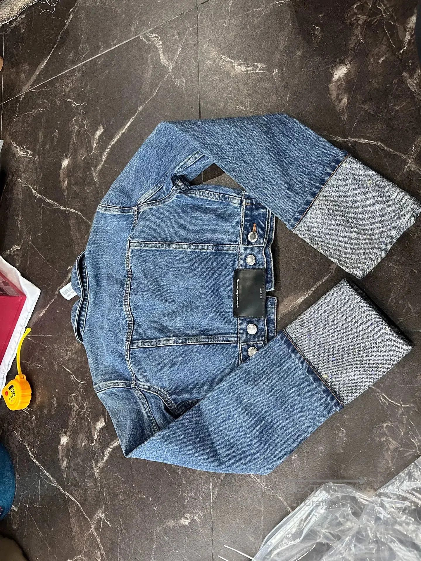 Alexander Wang Alexander Wang Denim Short Jacket. Size XS / US 0-2 / IT 36-38 - 7 Thumbnail