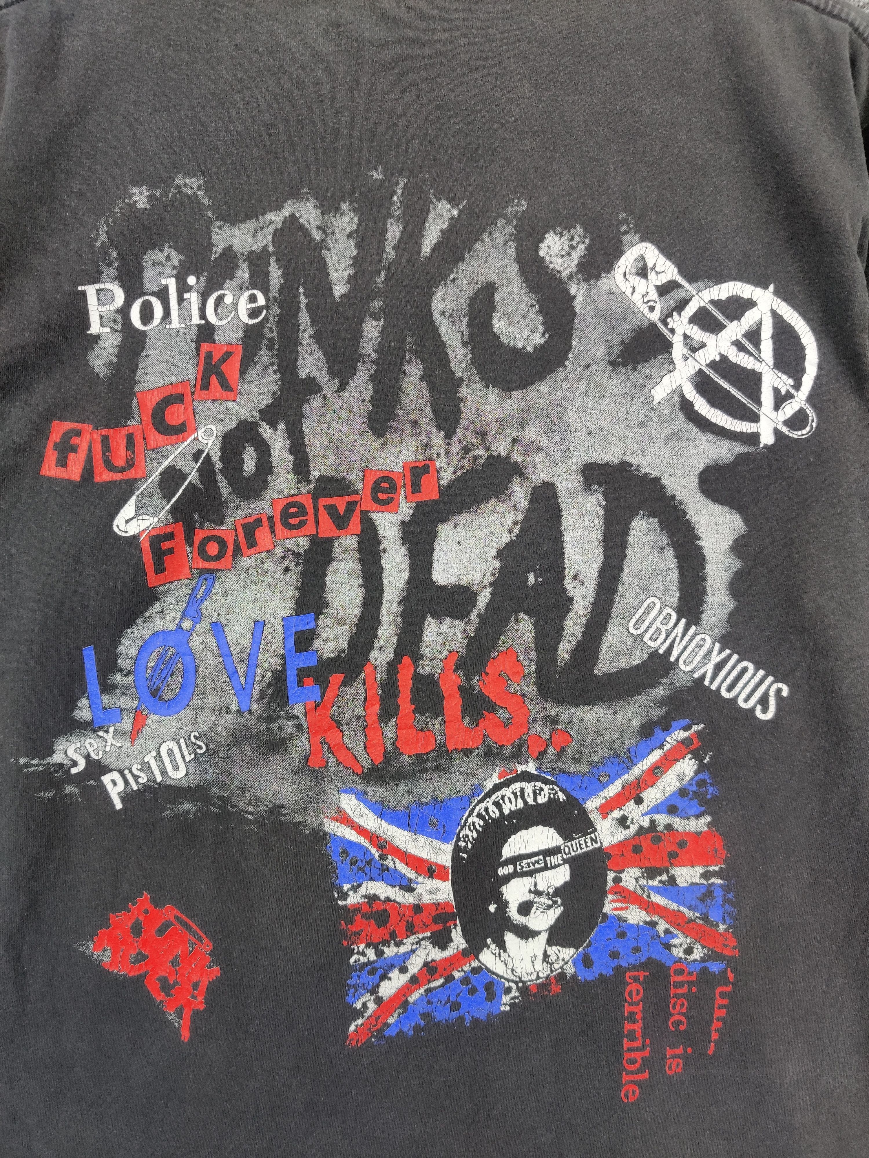 Band Tees Vintage Sex Pistols Punk Not Dead Rock Band Tee Size US L / EU 52-54 / 3 - 8 Thumbnail