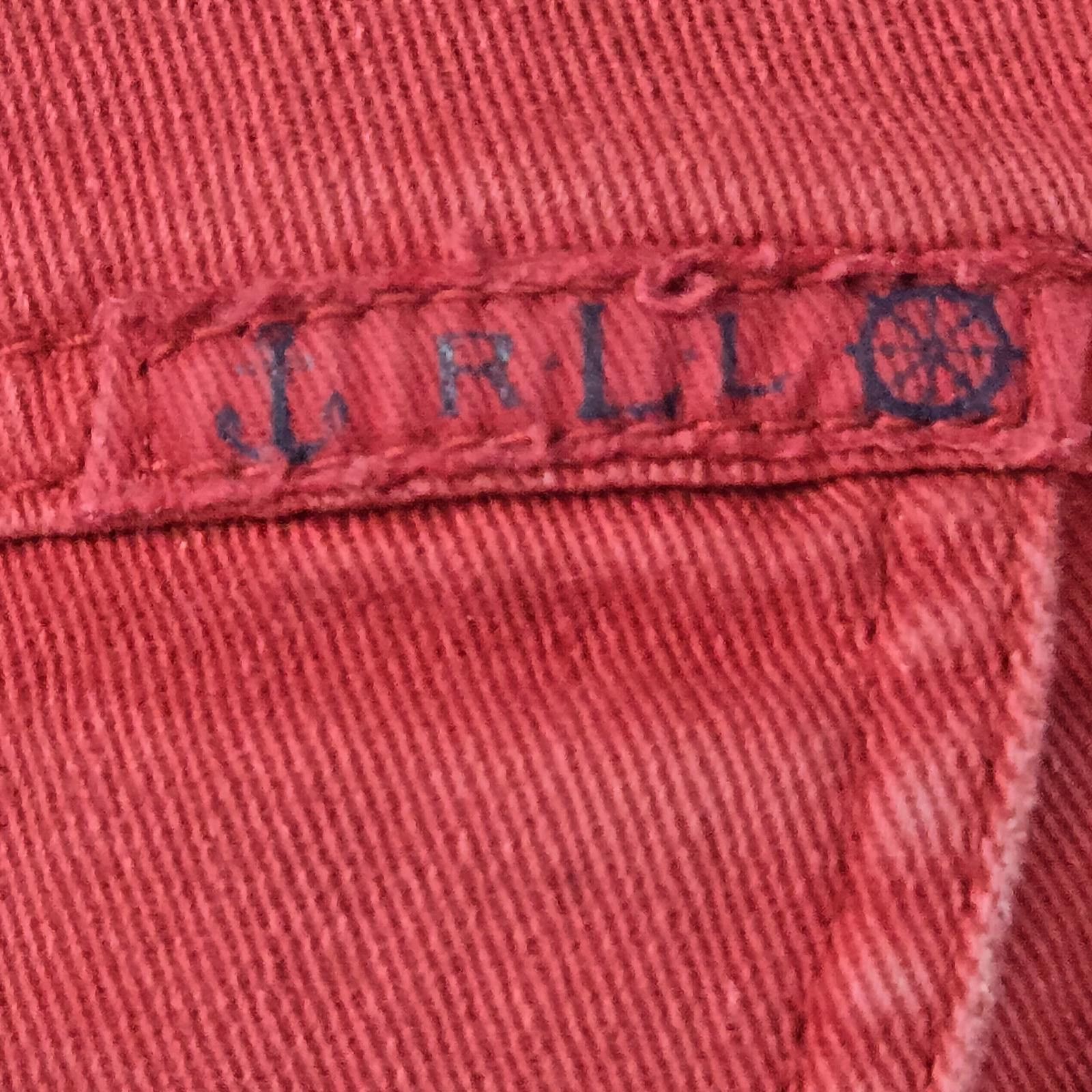 Polo Ralph Lauren Ralph Lauren Denim Jacket Red Vintage Size L Womens Size L / US 10 / IT 46 - 9 Thumbnail