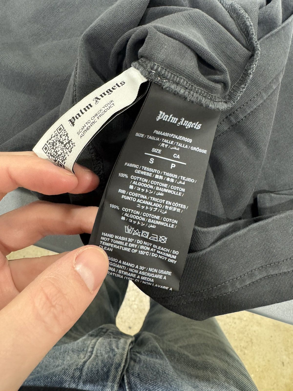 Palm Angels Palm Angels Burning Logo T-Shirt NEW 475$ Size US S / EU 44-46 / 1 - 6 Thumbnail