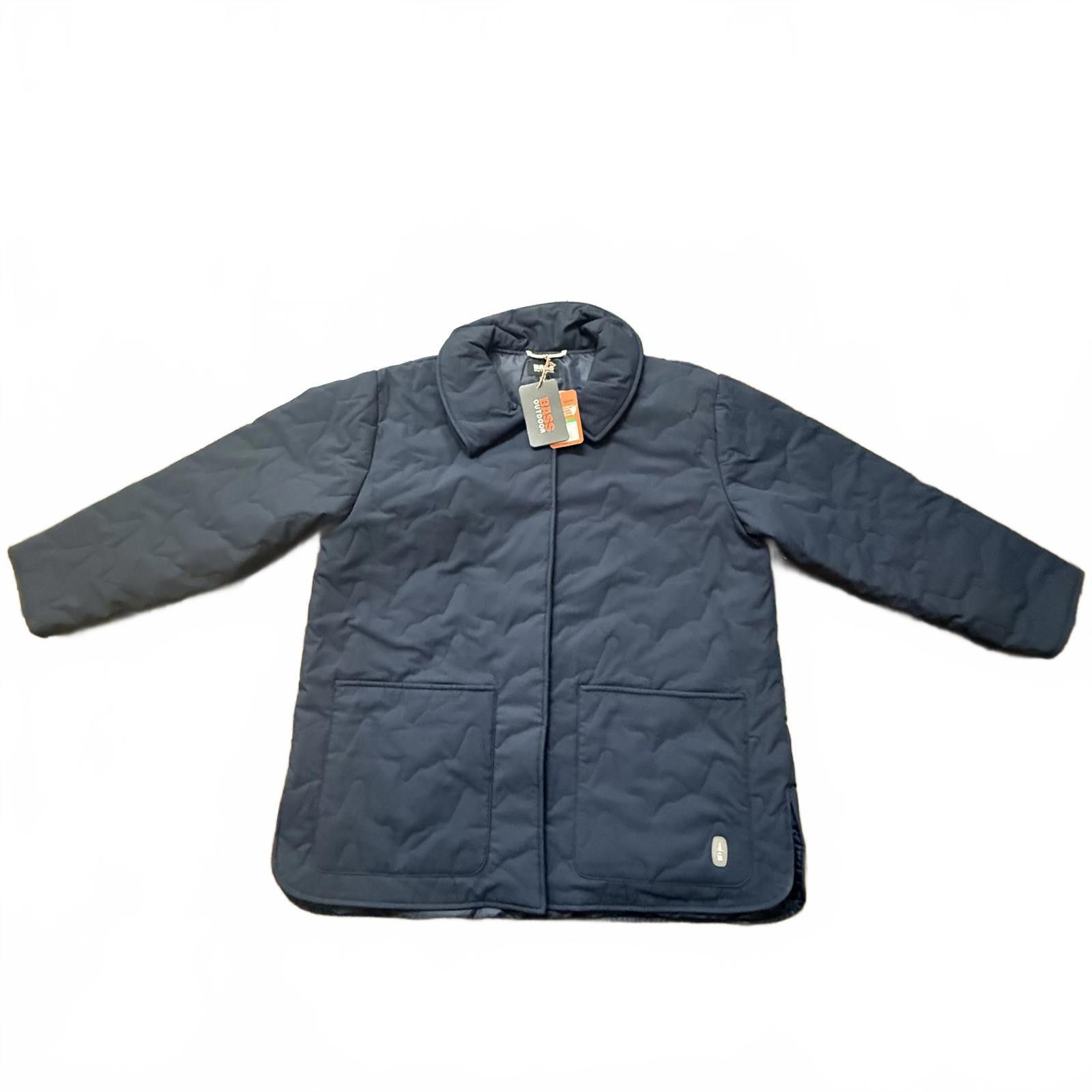 Designer Bass Outdoor Women Quilted Long-Sleeve Navy Jacket Size L Size L / US 10 / IT 46 - 5 Thumbnail
